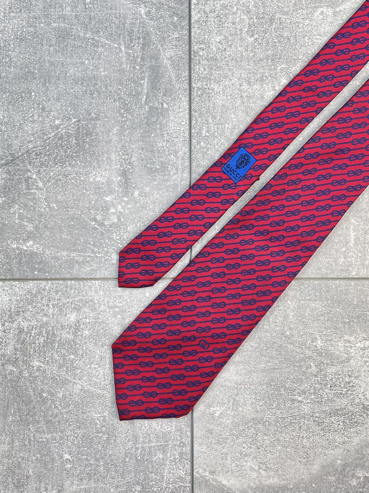 Gucci Gucci Silk Tie Mens Made in Italy Size ONE SIZE - 1 Thumbnail
