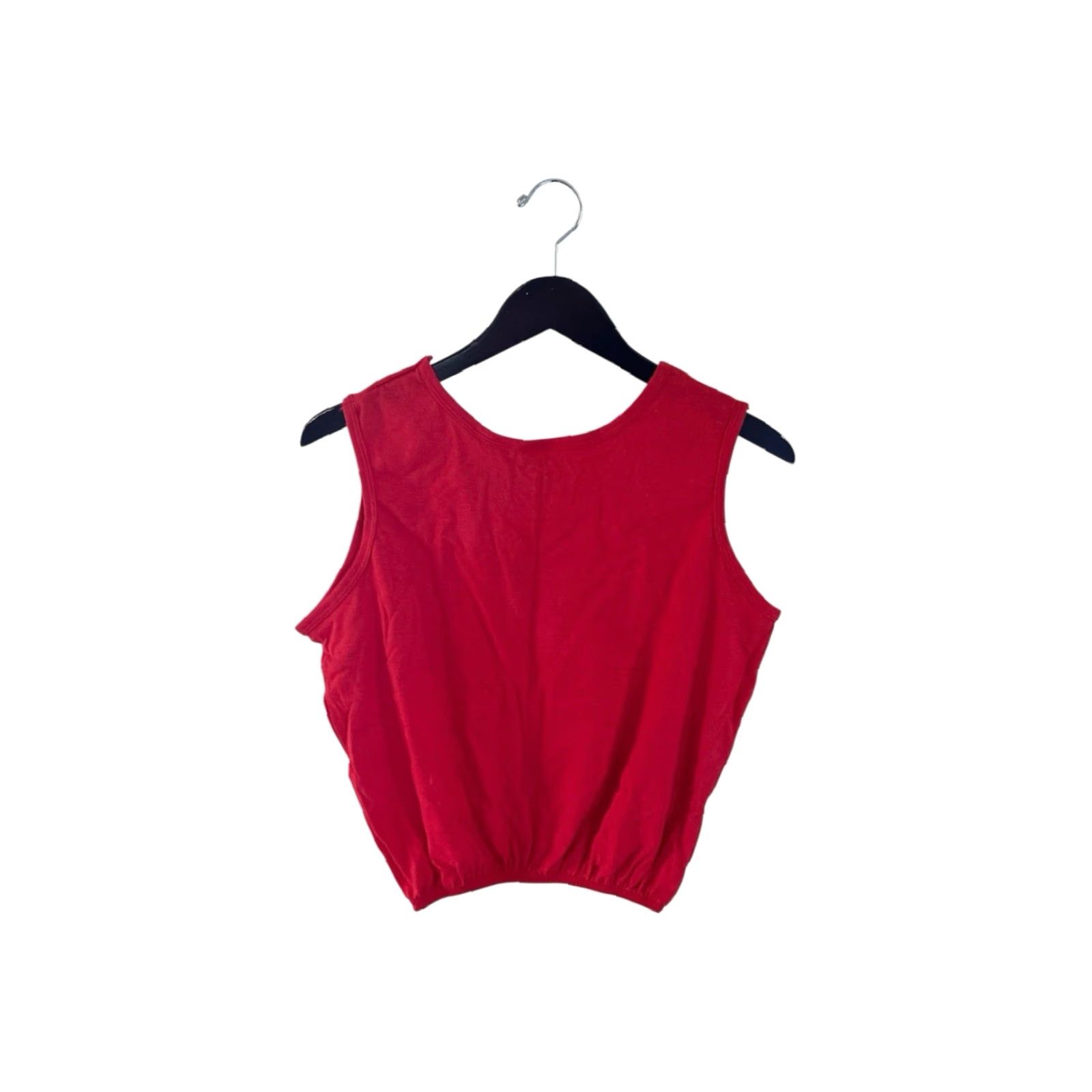 Vintage VINTAGE Don Alleson Crop Tank Top Womens Medium Red 90s NWOT Deadstock USA Made Sleeveless Cropped Tank 100% Cotton Size M / US 6-8 / IT 42-44 - 6 Thumbnail