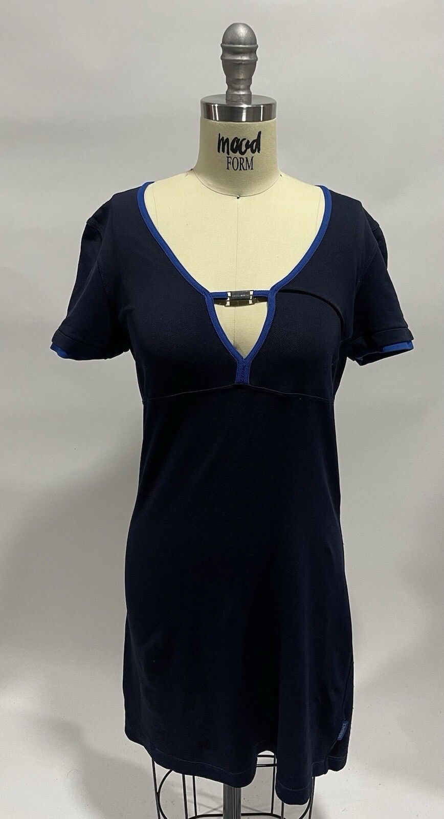 Versace Versace Jeans Couture Dress Womens 30 Blue Mid Length Size M / US 6-8 / IT 42-44 - 1 Thumbnail