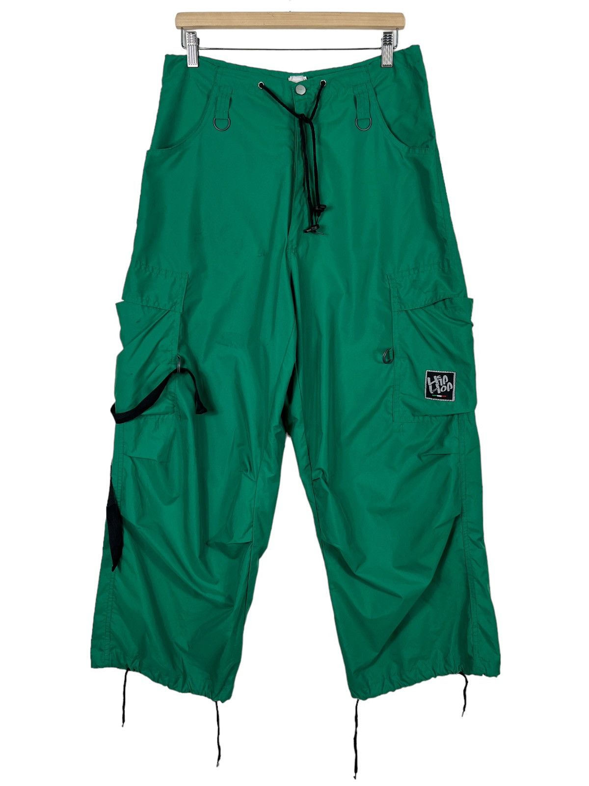 Japanese Brand 🔥 ANNILUCE HIP HOP CARGO PARACHUTE DRAWSTRING MADE IN ITALY Size US 32 / EU 48 - 1 Thumbnail