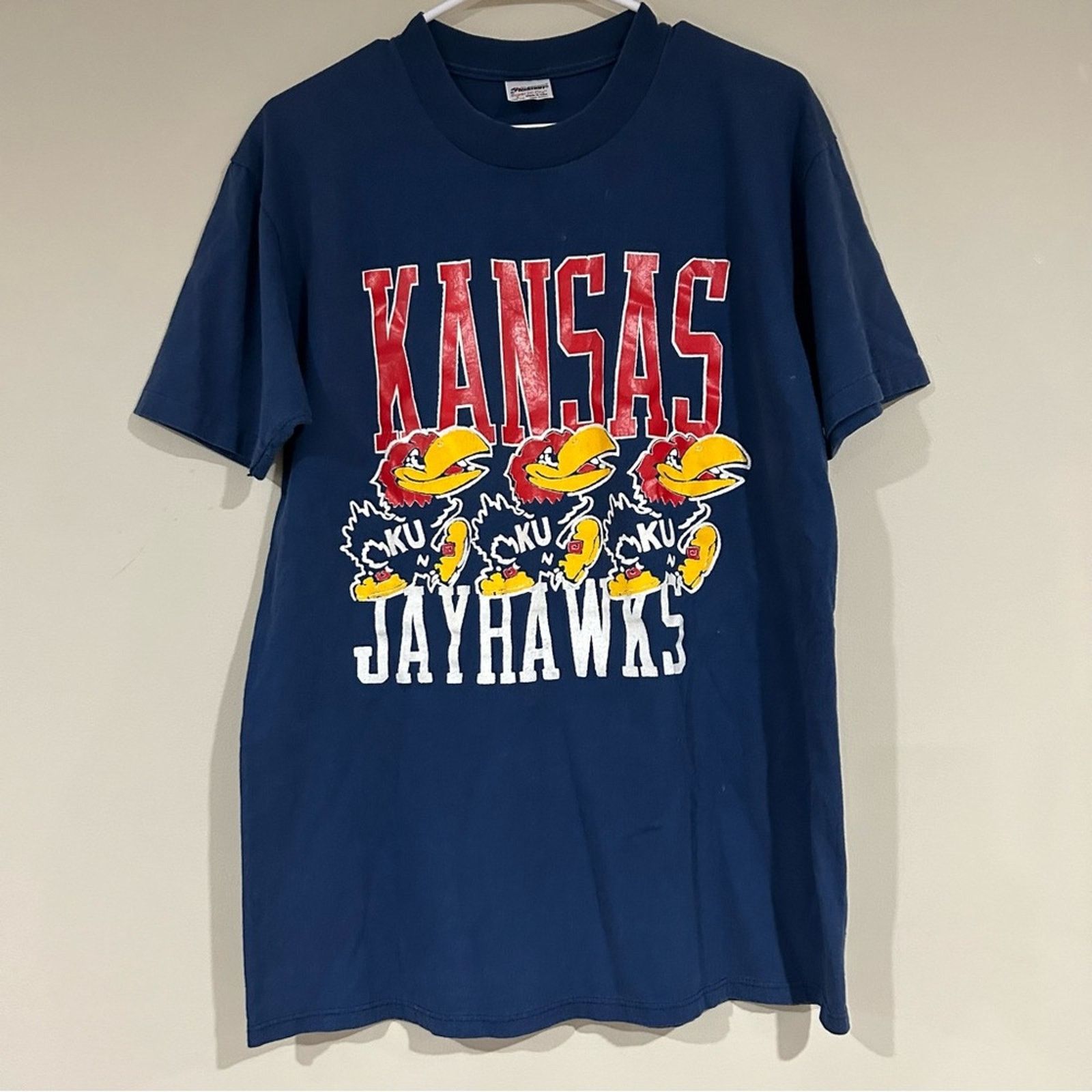 Other Vintage Kansas Jayhawks Shirt Size US L / EU 52-54 / 3 - 1 Thumbnail