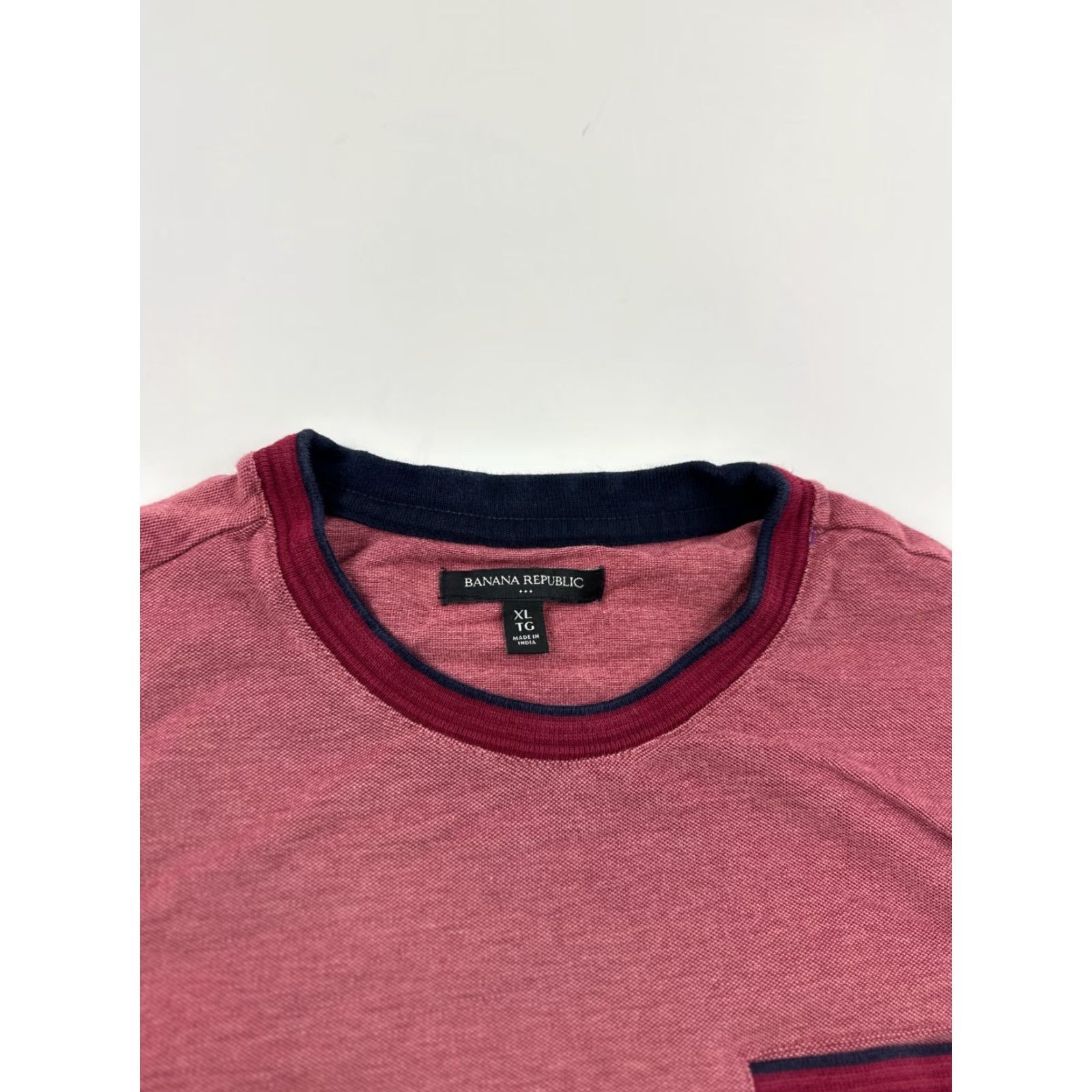 Banana Republic Banana Republic Shirt Mens XL Pink Heather Long Sleeve Crew Neck T-Shirt Outdoor Size US XL / EU 56 / 4 - 4 Thumbnail