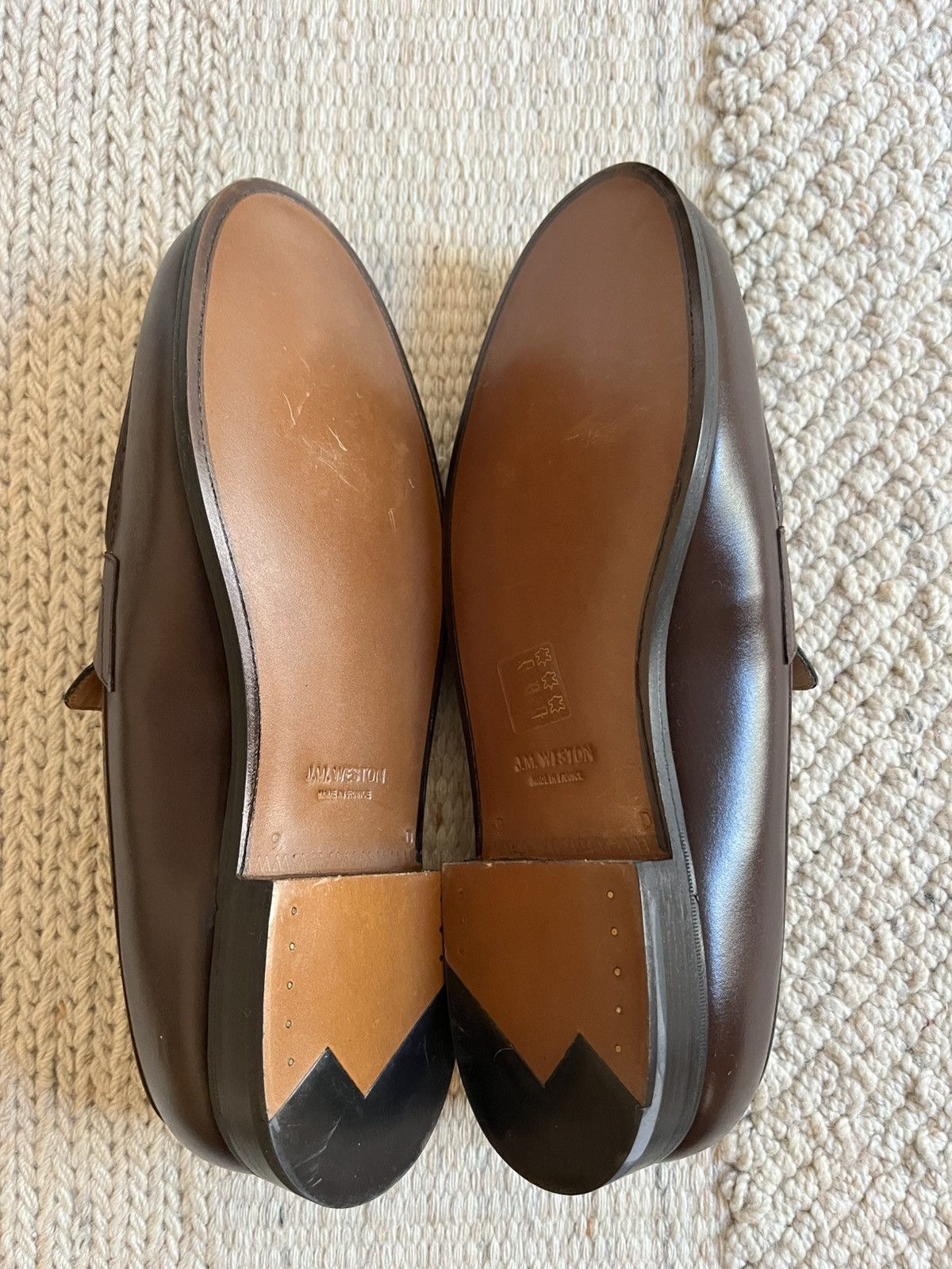 J.M. Weston J.M. Weston 180 chocolate boxcalf 8D / 9US Size US 9 / EU 42 - 7 Thumbnail
