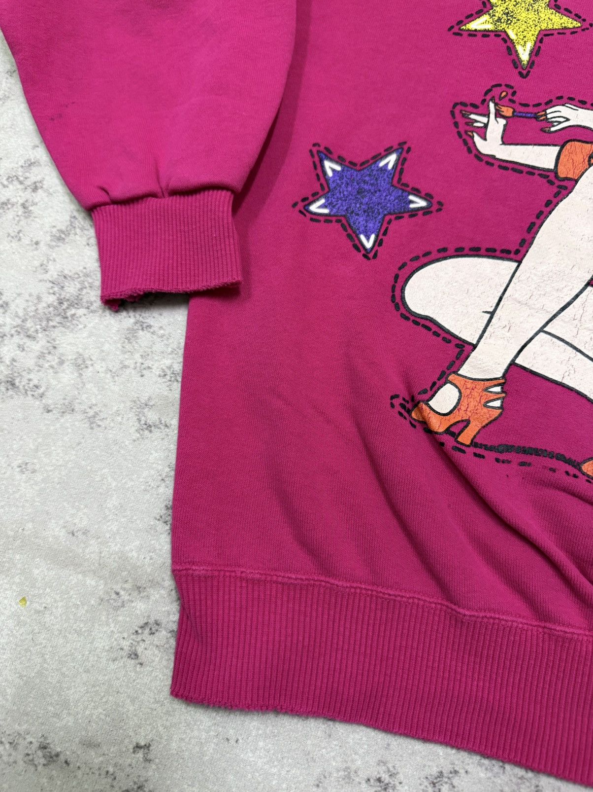 Cartoon Network Vintage Bettp Boop Fleischer Studios Distressed Sweatshirt Size US L / EU 52-54 / 3 - 4 Thumbnail