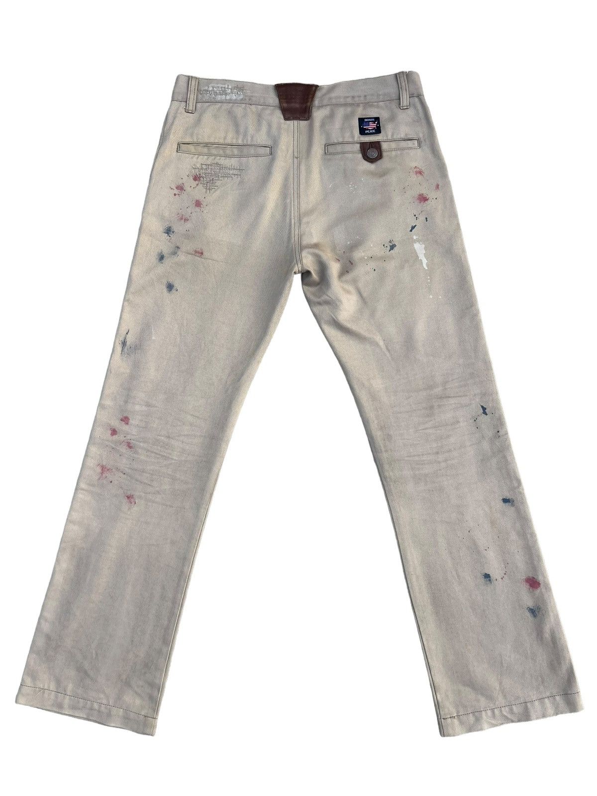 Vintage Bonds & Peace Japan Painter Khaki Flare Chinos Pant Size US 30 / EU 46 - 2 Thumbnail