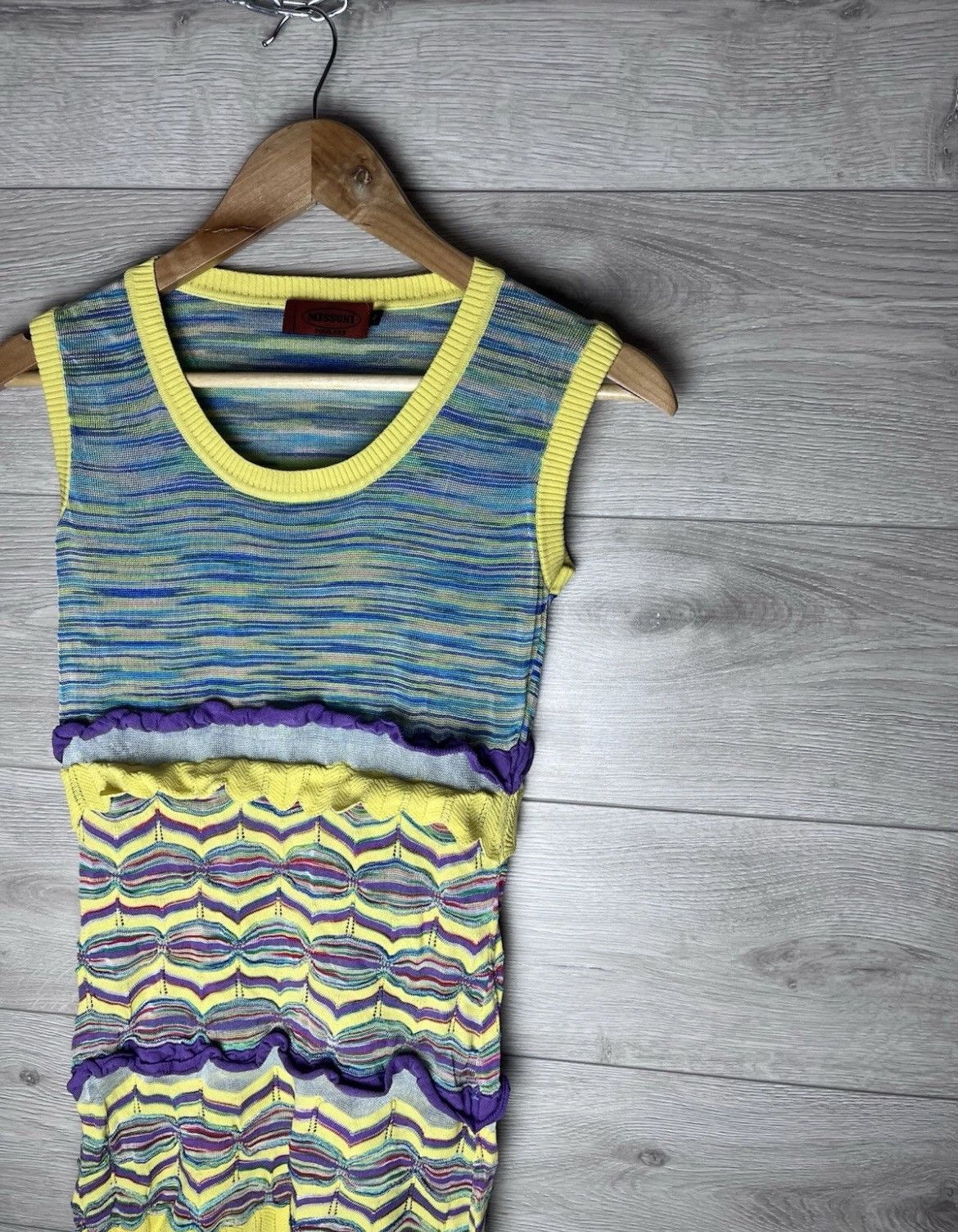 Missoni Vintage women long dress Missoni Foulard size 6 Size M / US 6-8 / IT 42-44 - 2 Thumbnail