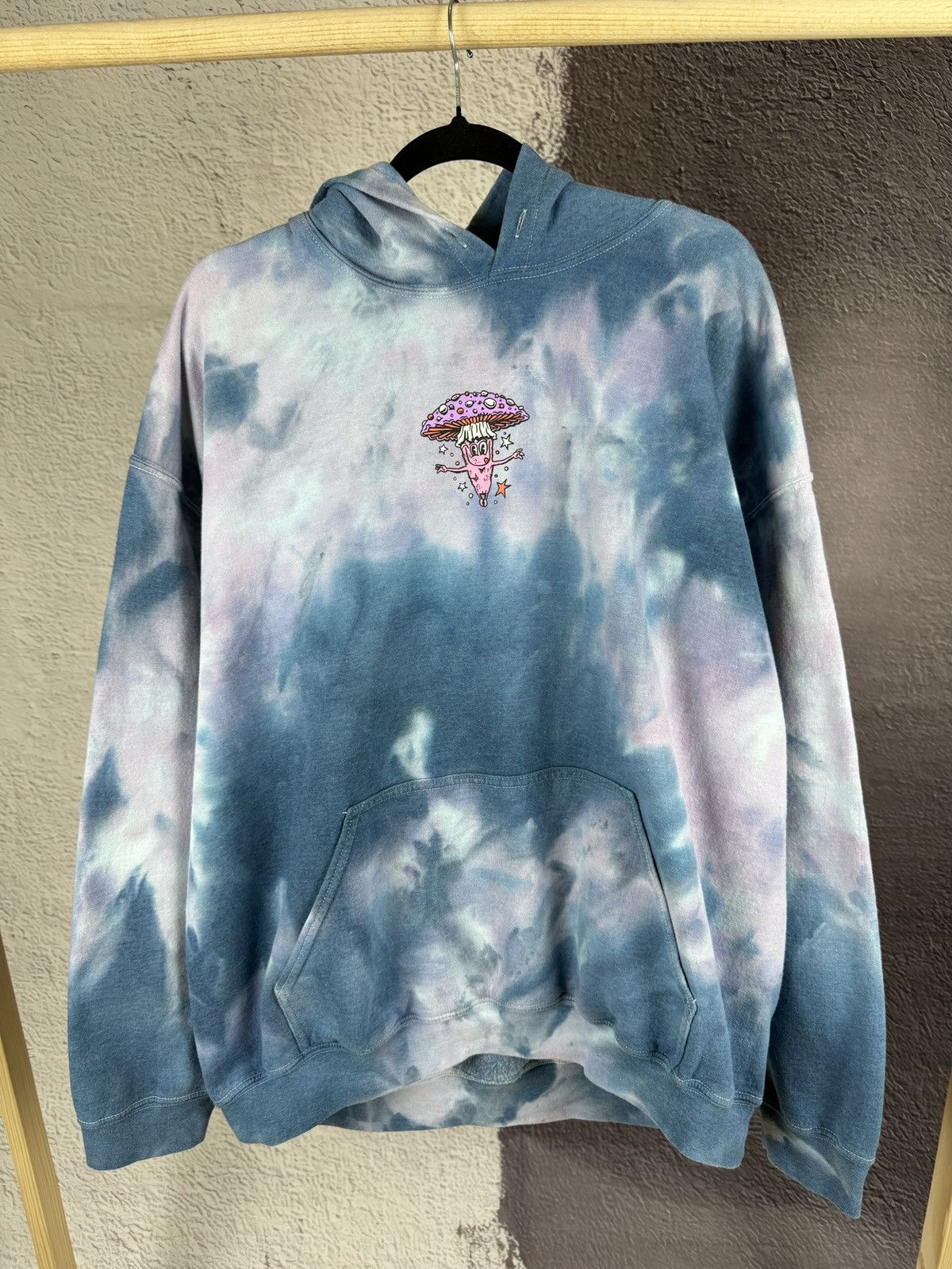 A.LAB A Lab Mushroom Trip Oversized tie-dye multicoloured hoodie Size US L / EU 52-54 / 3 - 2 Thumbnail