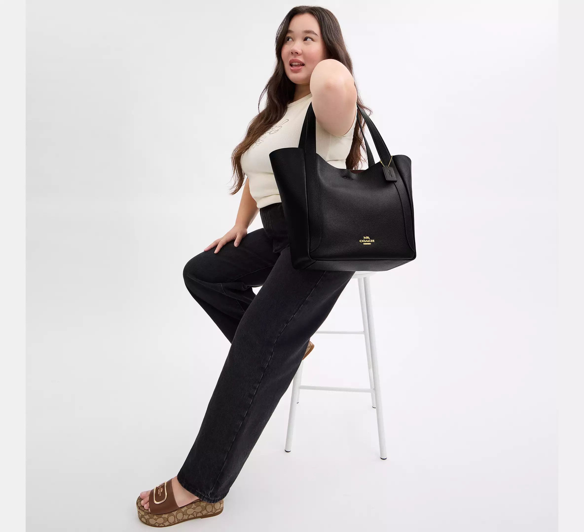 Coach Hadley Tote Bag CV996 Size ONE SIZE - 6 Thumbnail