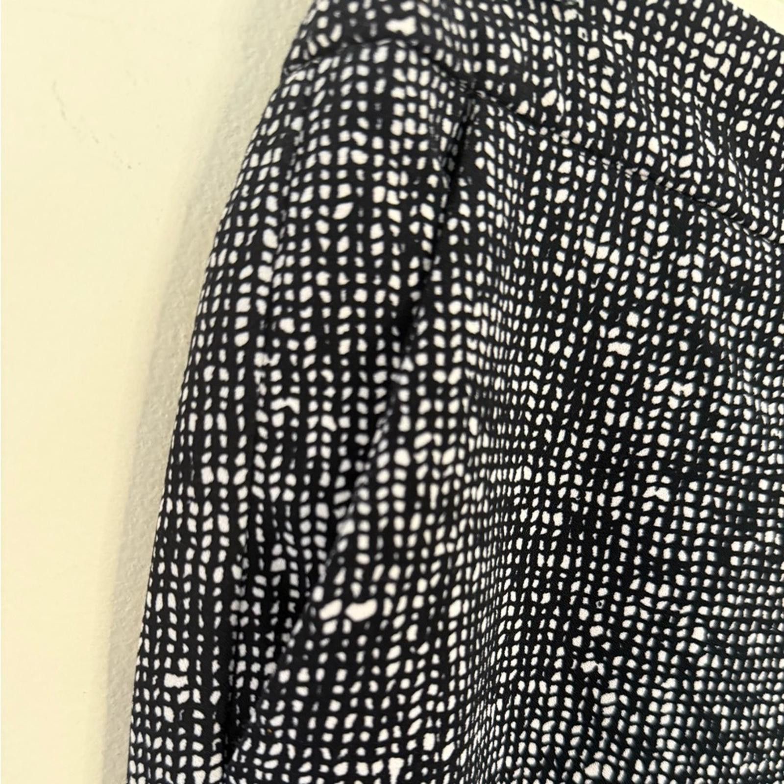 Other Katherine Barclay Montreal black white patterned pants SZ 8 Size 30" / US 8 / IT 44 - 4 Thumbnail