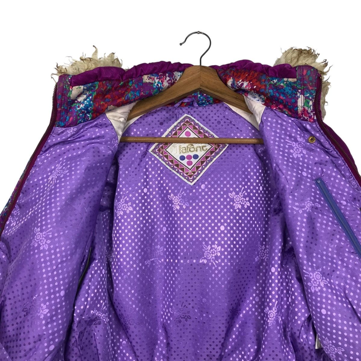 Japanese Brand 🔥VINTAGE SKI JACKET LAFONT MINK FUR HOODIE ISSEY MIYAKE Size L / US 10 / IT 46 - 17 Thumbnail