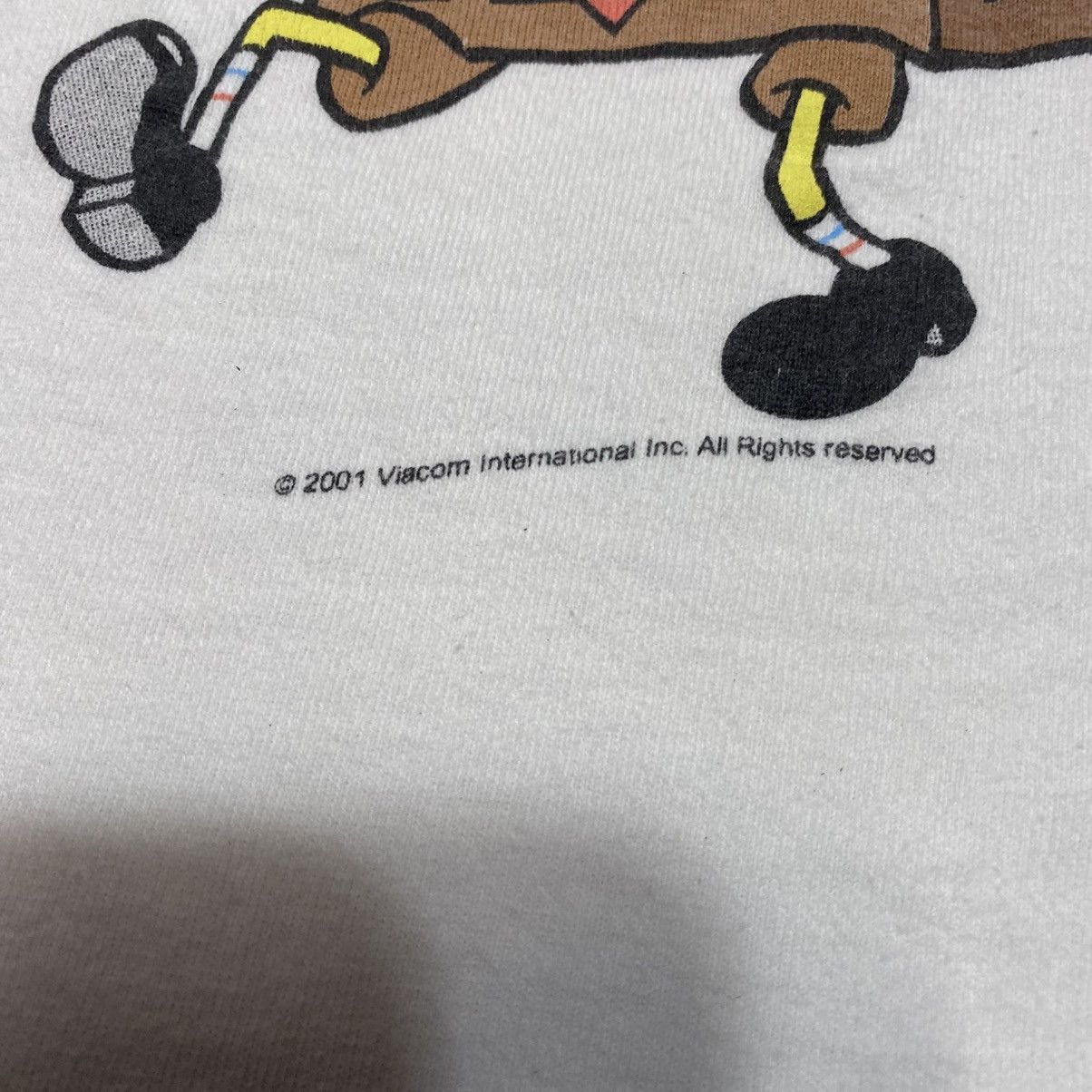 Nickelodeon × Vintage Vintage SpongeBob Krusty Krab Fine Dining Staff Tshirt 2001 Size US M / EU 48-50 / 2 - 8 Thumbnail