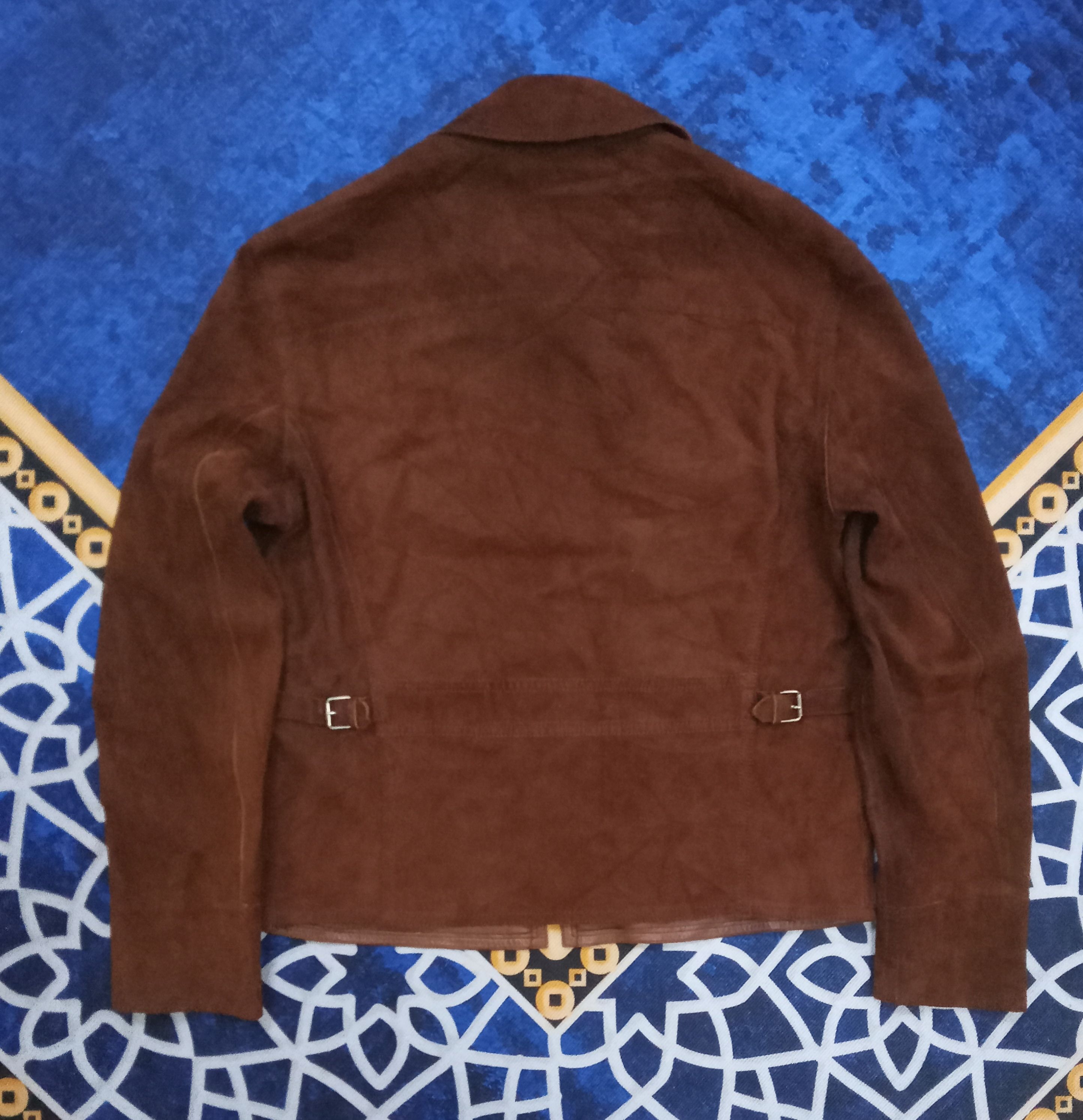 Giorgio Armani Armani Collezioni Giorgio Armani Reversible Leather Jacket Size US M / EU 48-50 / 2 - 2 Thumbnail