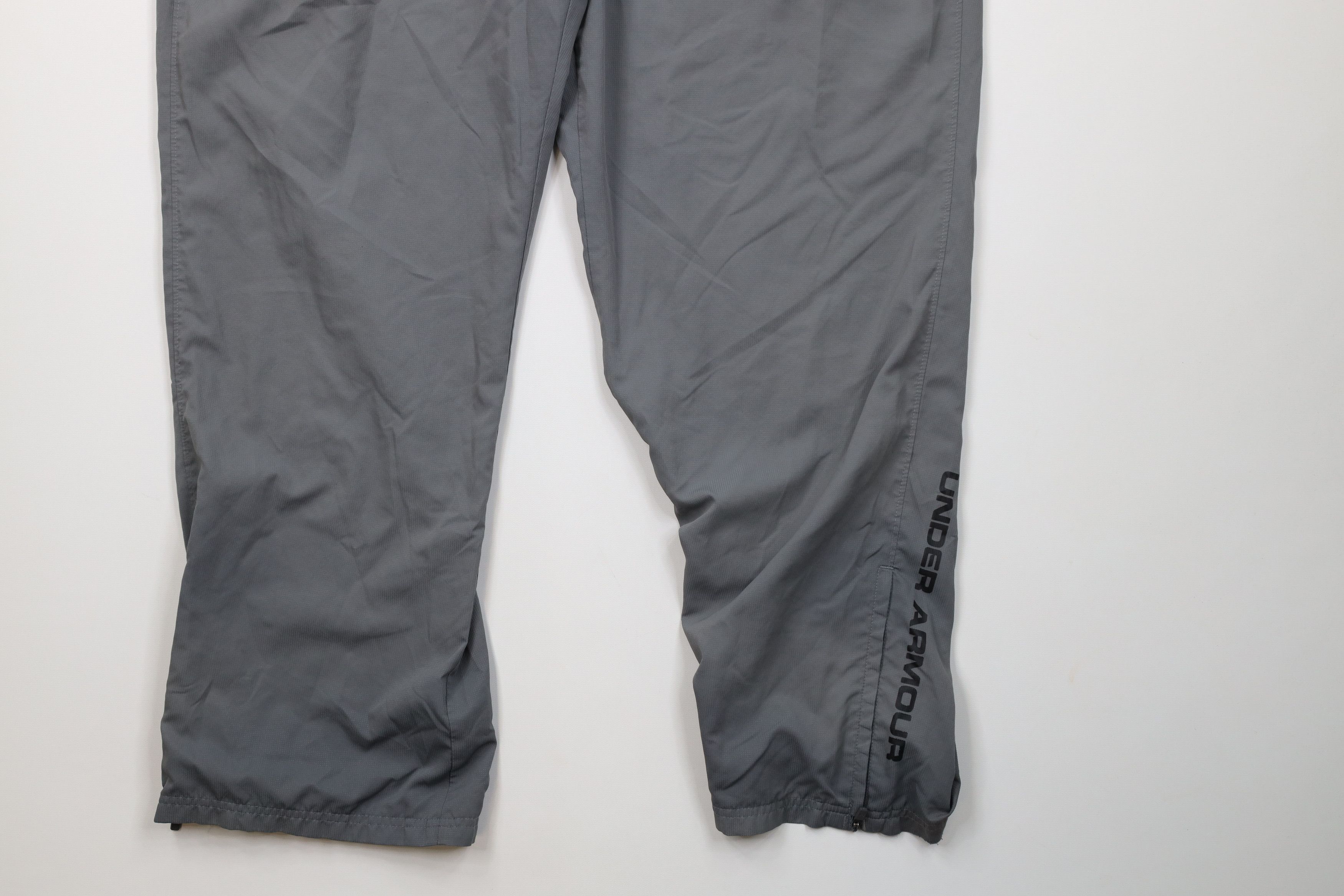 Under Armour Under Armour HeatGear Loose Wide Leg Windbreaker Pants Gray Size US 40 / EU 56 - 4 Thumbnail