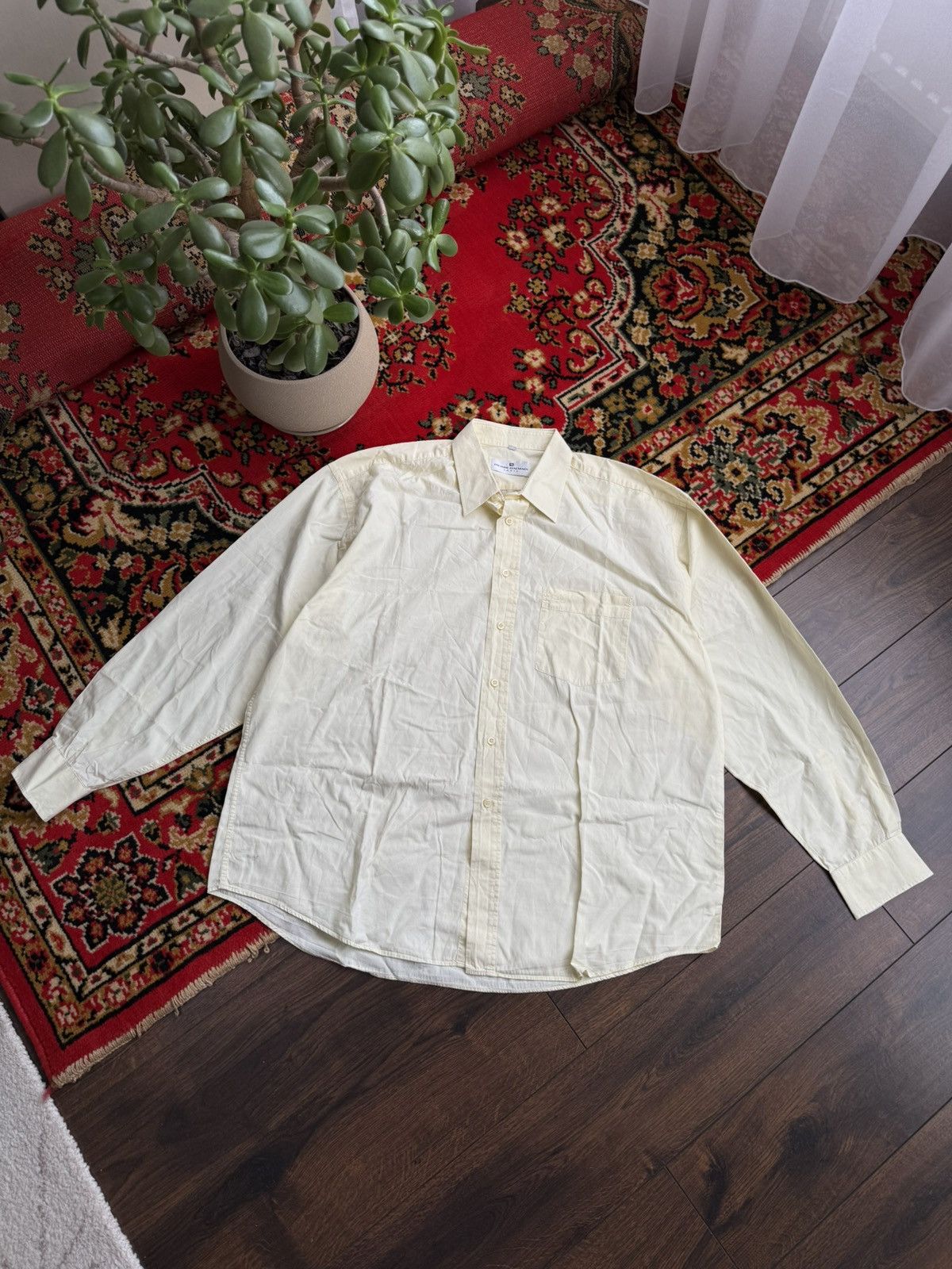 Pierre Balmain Vintage Pierre Balmain Button Shirt Size US XXL / EU 58 / 5 - 2 Thumbnail