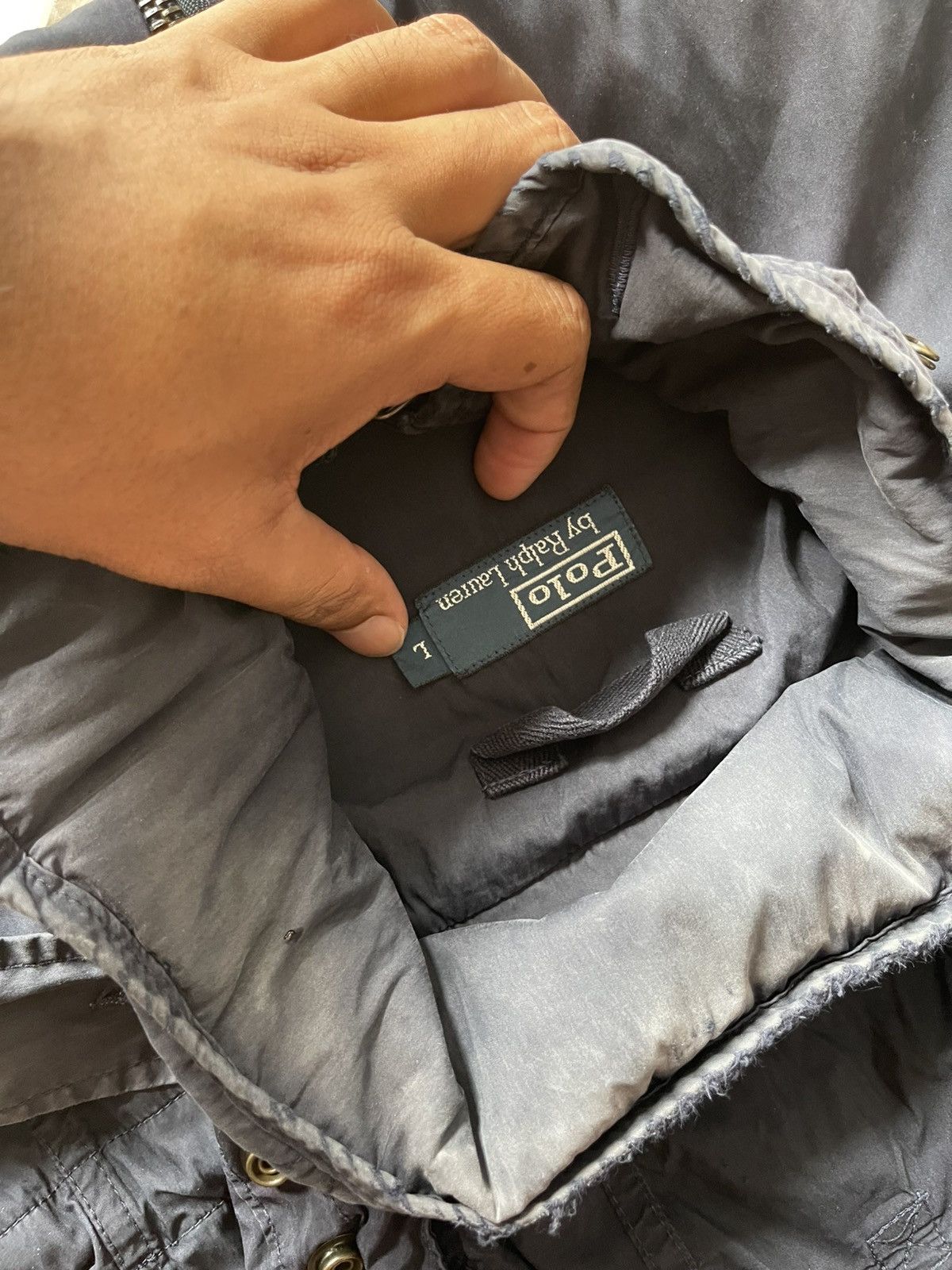 Polo Ralph Lauren 2000s Polo Ralph Lauren Distressed Jacket Size US L / EU 52-54 / 3 - 24 Thumbnail