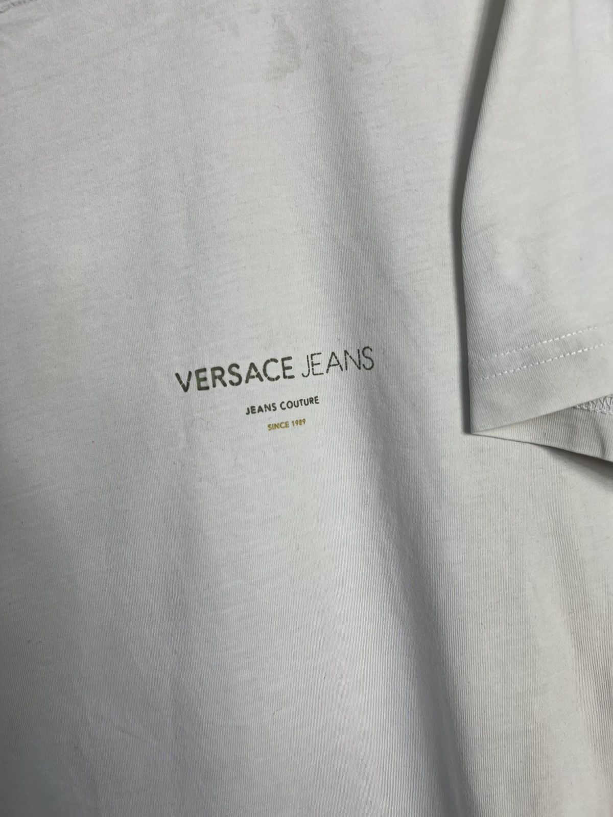 Versace Tshirt Versace Jeans Small Logo Size US L / EU 52-54 / 3 - 5 Thumbnail