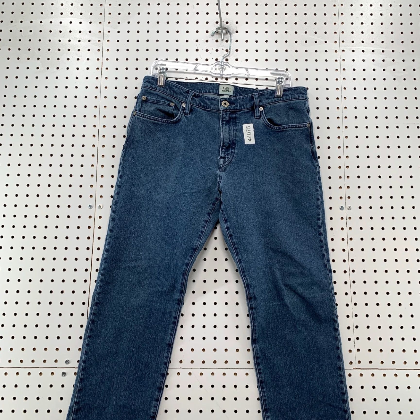 Flint And Tinder Flint and Tinder Denim Jeans Mens Size 33x27 Blue Straight Fit 32x30 Size US 32 / EU 48 - 2 Thumbnail