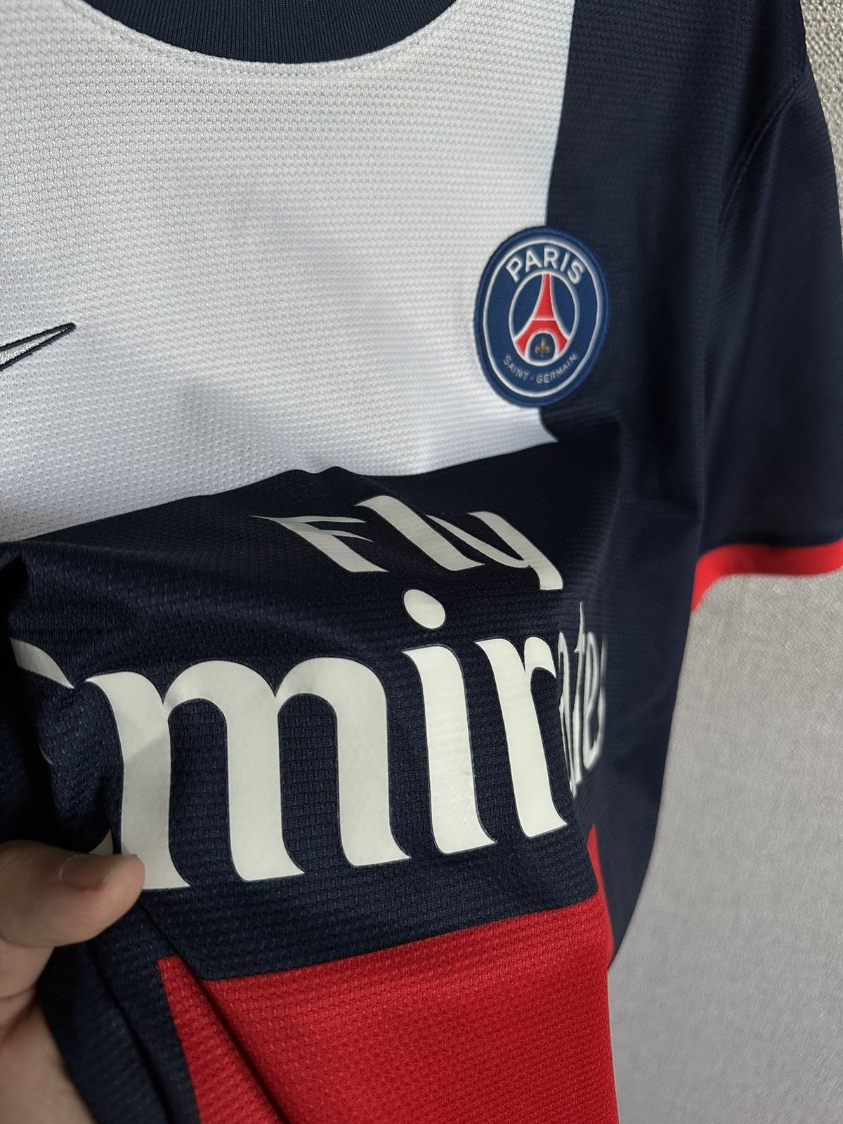 Nike 2013/14 Nike Paris Saint Germain PSG Soccer Jersey Size US M / EU 48-50 / 2 - 7 Thumbnail