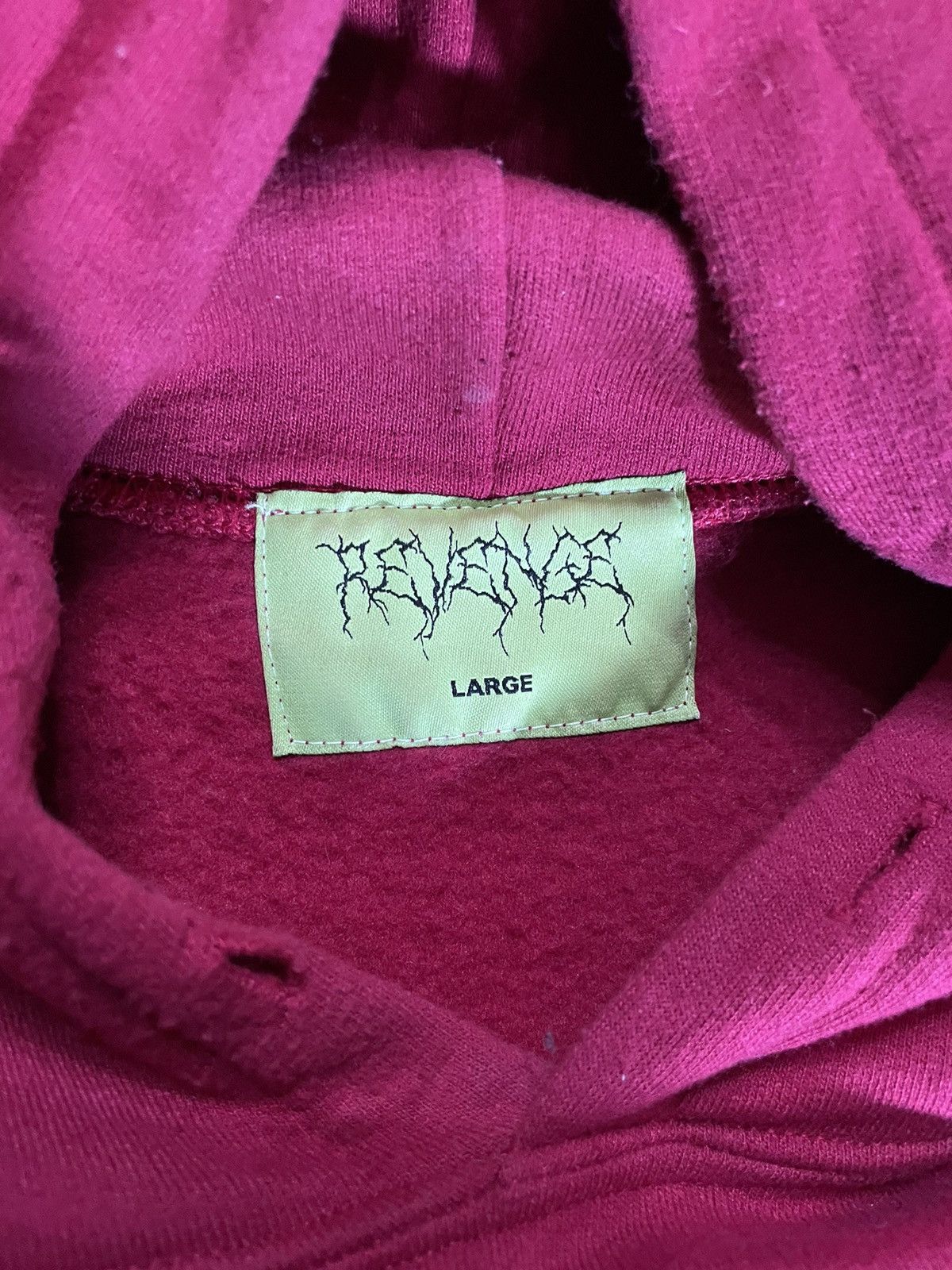 Revenge Revenge x XXXTENTACION Maroon Outline Kill Hoodie Size US L / EU 52-54 / 3 - 23 Thumbnail