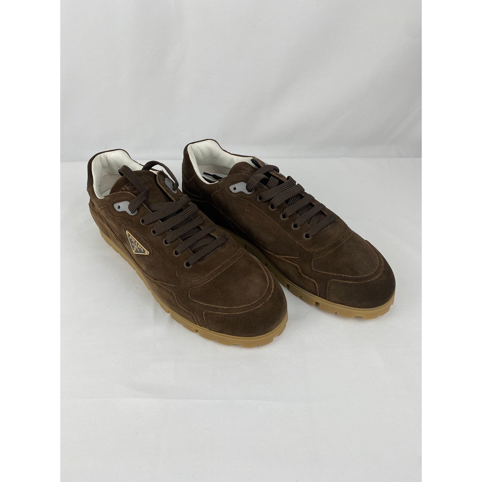 Prada o1rshd1 Calzature Uomo in Moro Size US 12 / EU 45 - 11 Thumbnail