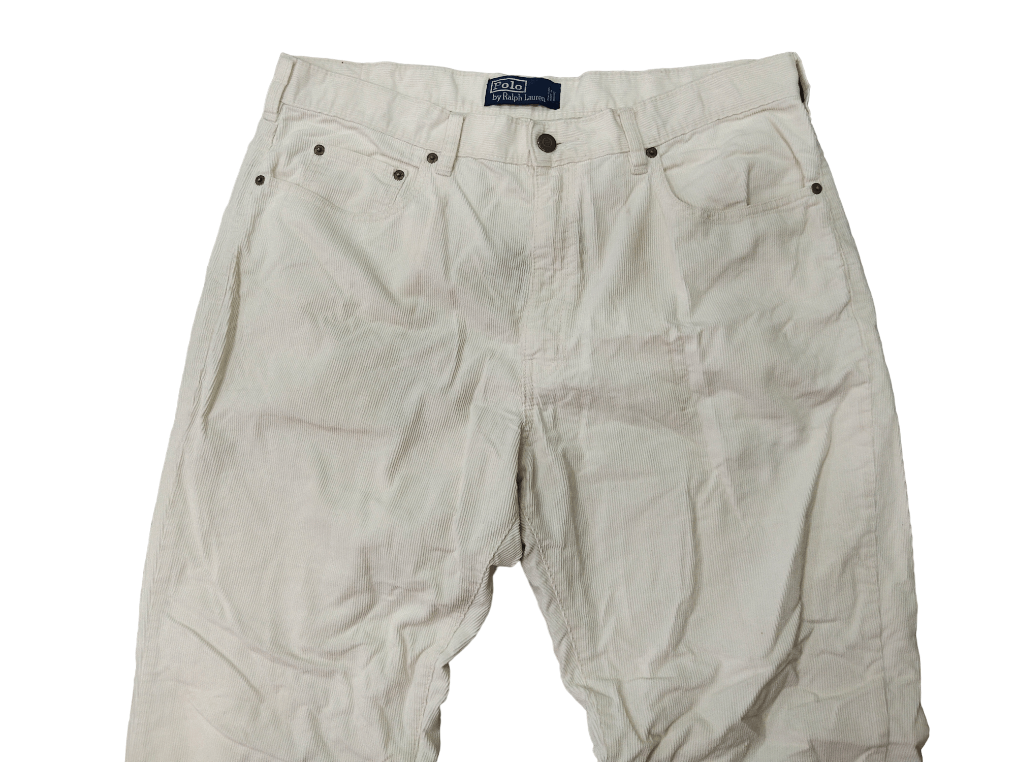 Polo Ralph Lauren × Vintage Wide Leg 🔥 Polo Ralph Lauren White Pant Size US 36 / EU 52 - 3 Thumbnail