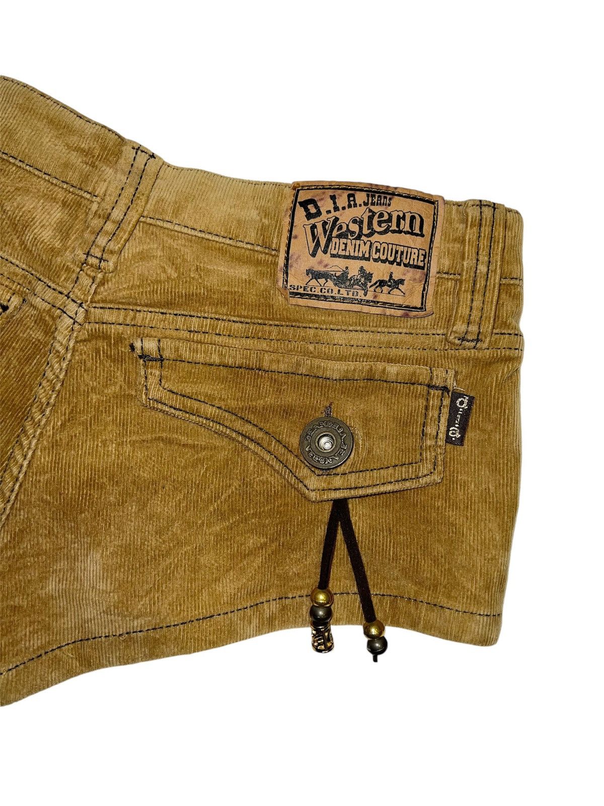 Japanese Brand Rare D.i.a gyaru western style shorts 🪨🏜️ Size 26" / US 2 / IT 38 - 6 Thumbnail