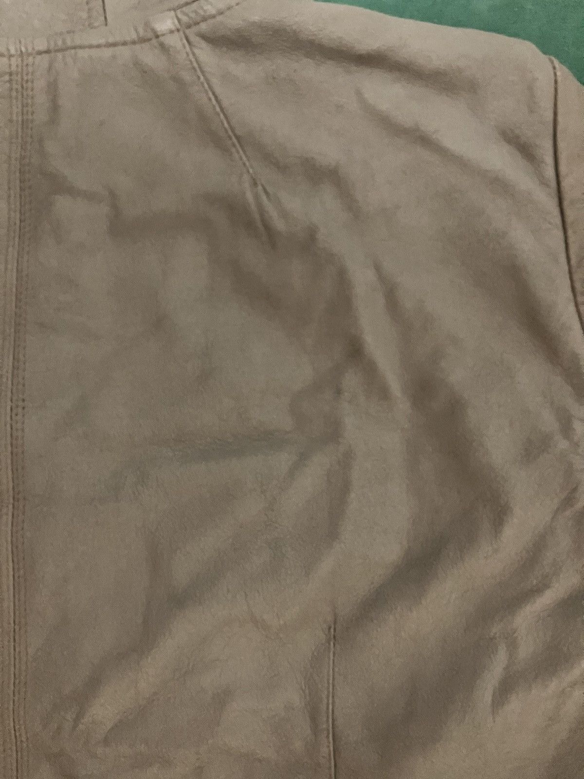 Rick Owens Dust leather Olmar+Mirta hoodie jacket Size US XS / EU 42 / 0 - 14 Thumbnail