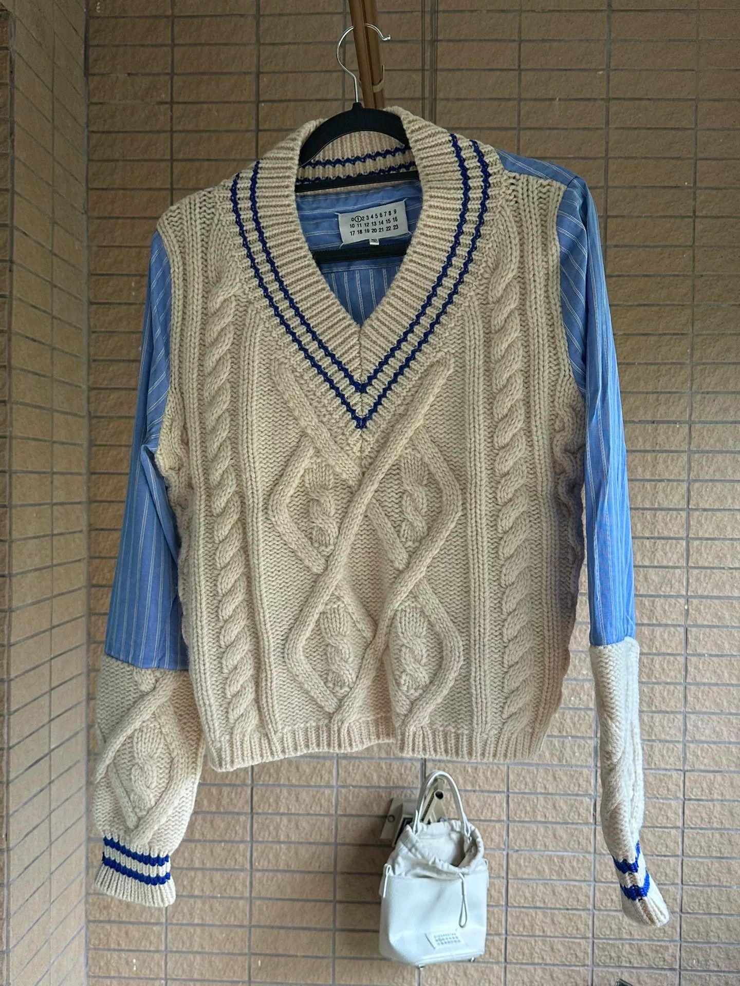 Maison Margiela Maison Margiela Preppy Runway Shirt Size US M / EU 48-50 / 2 - 1 Thumbnail