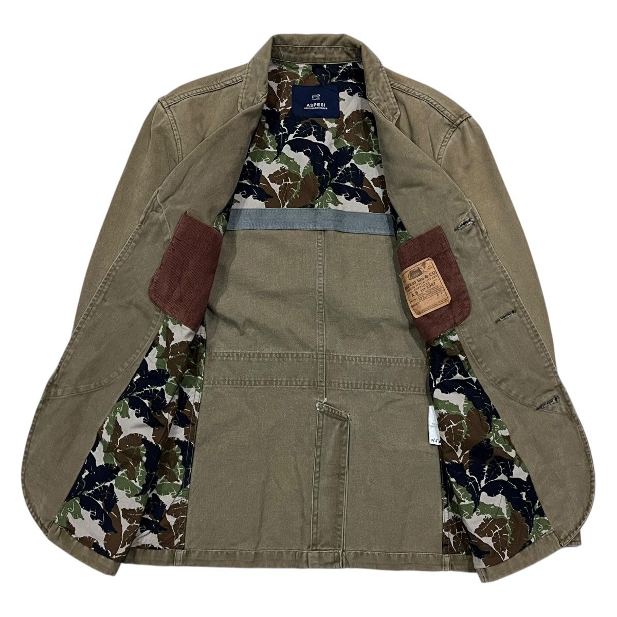 Aspesi × Seditionaries × Vintage Vintage Aspesi Blu Jacket Size US S / EU 44-46 / 1 - 4 Thumbnail