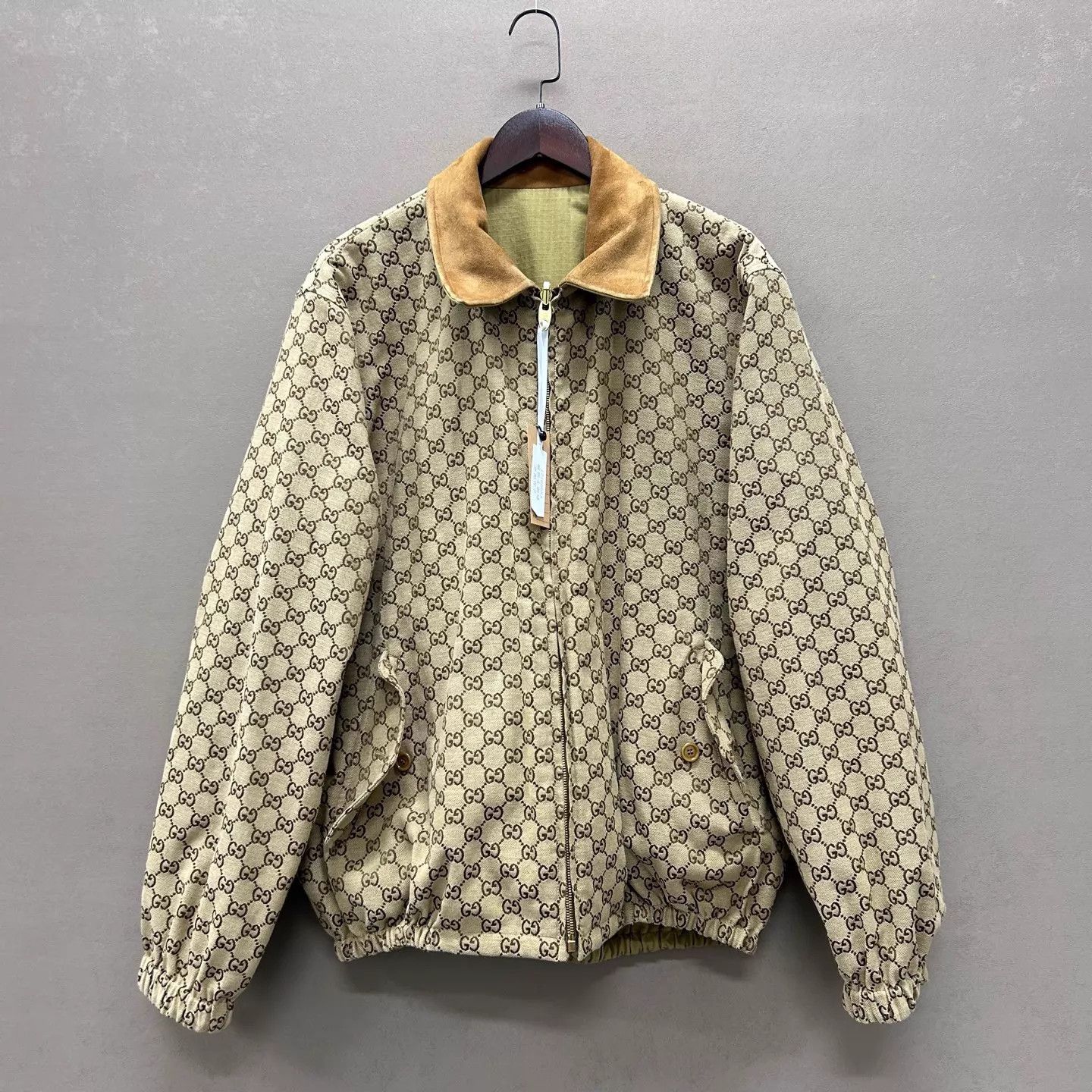 Gucci Gucci GG Monogram Embroidered Reversible Jacket Size 50 Size US M / EU 48-50 / 2 - 1 Thumbnail