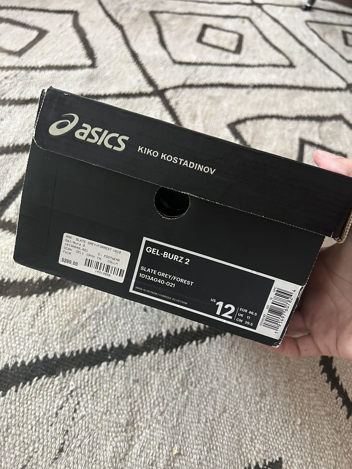 Kiko Kostadinov Kiko Kostadinov Gel Burz 2 slate grey Size US 12 / EU 45 - 10 Thumbnail