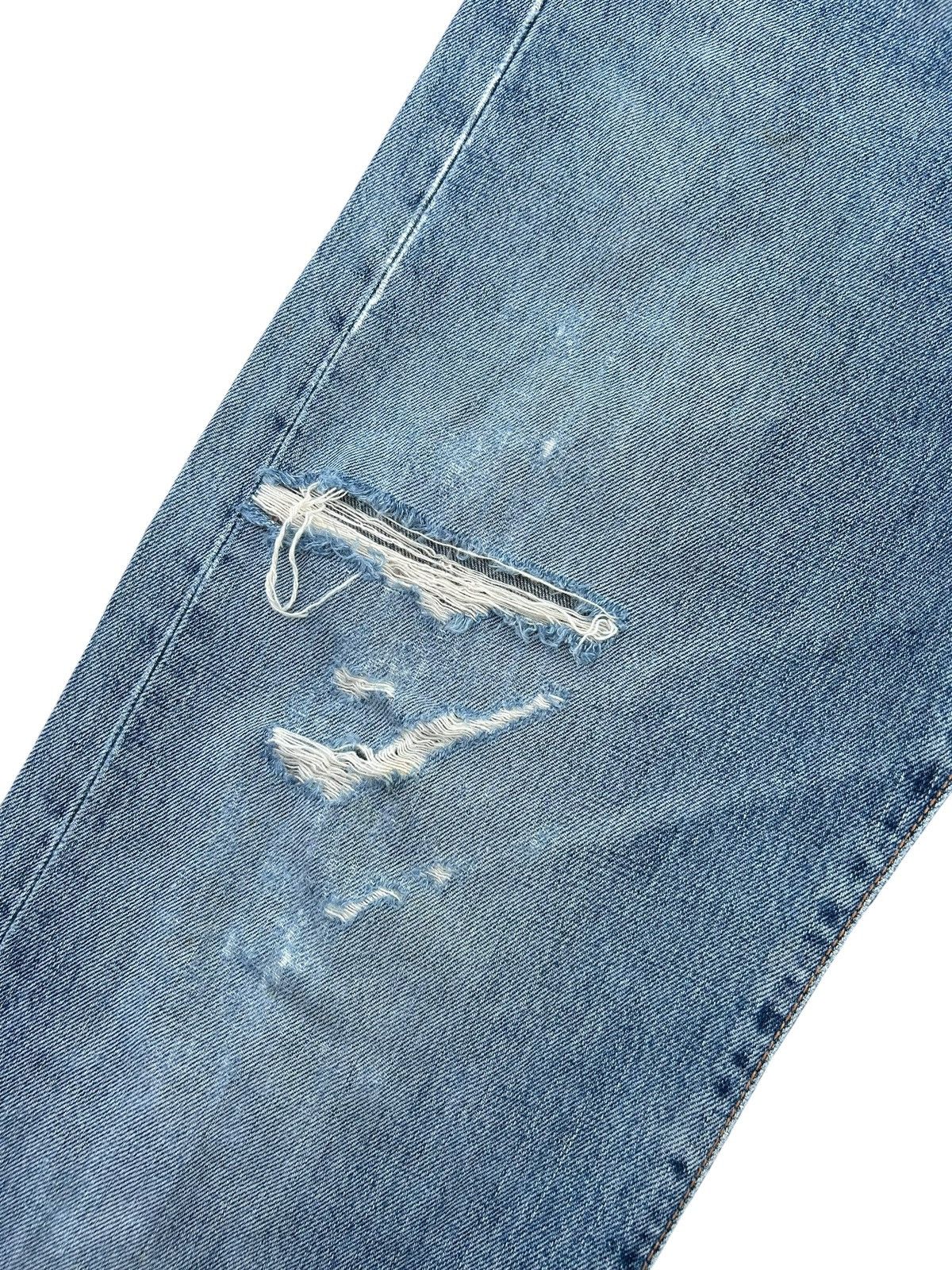 Kapital Vintage Edwin 505X Selvedge Distressed Denim Jeans Size US 30 / EU 46 - 2 Thumbnail