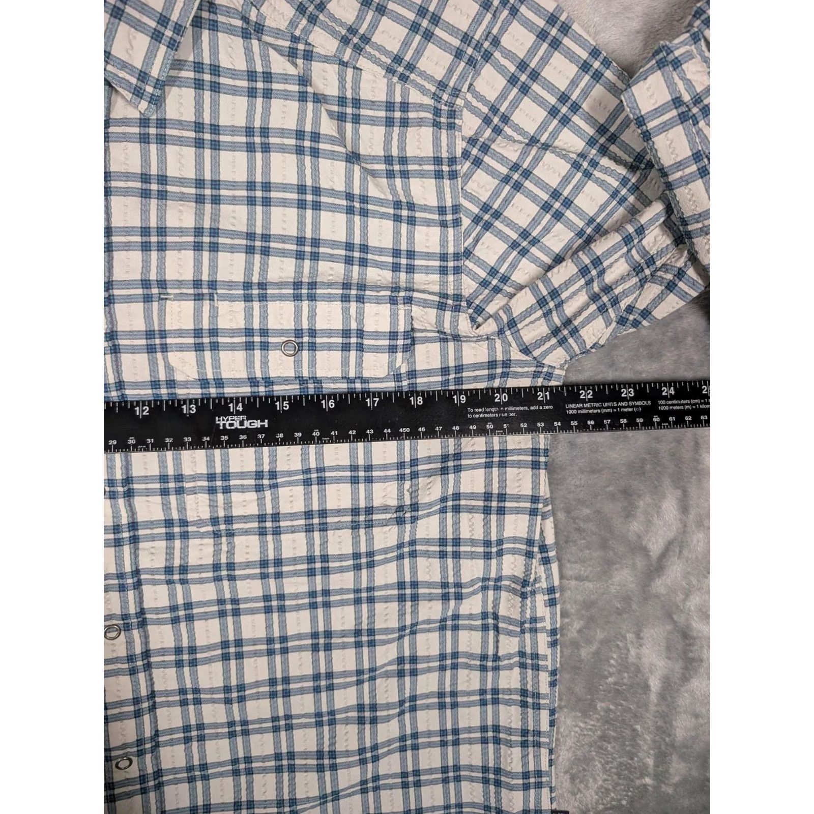 Patagonia Patagonia Shirt Mens M Blue Plaid Long Sleeve Snap Front Casual Shirt Size US M / EU 48-50 / 2 - 3 Thumbnail