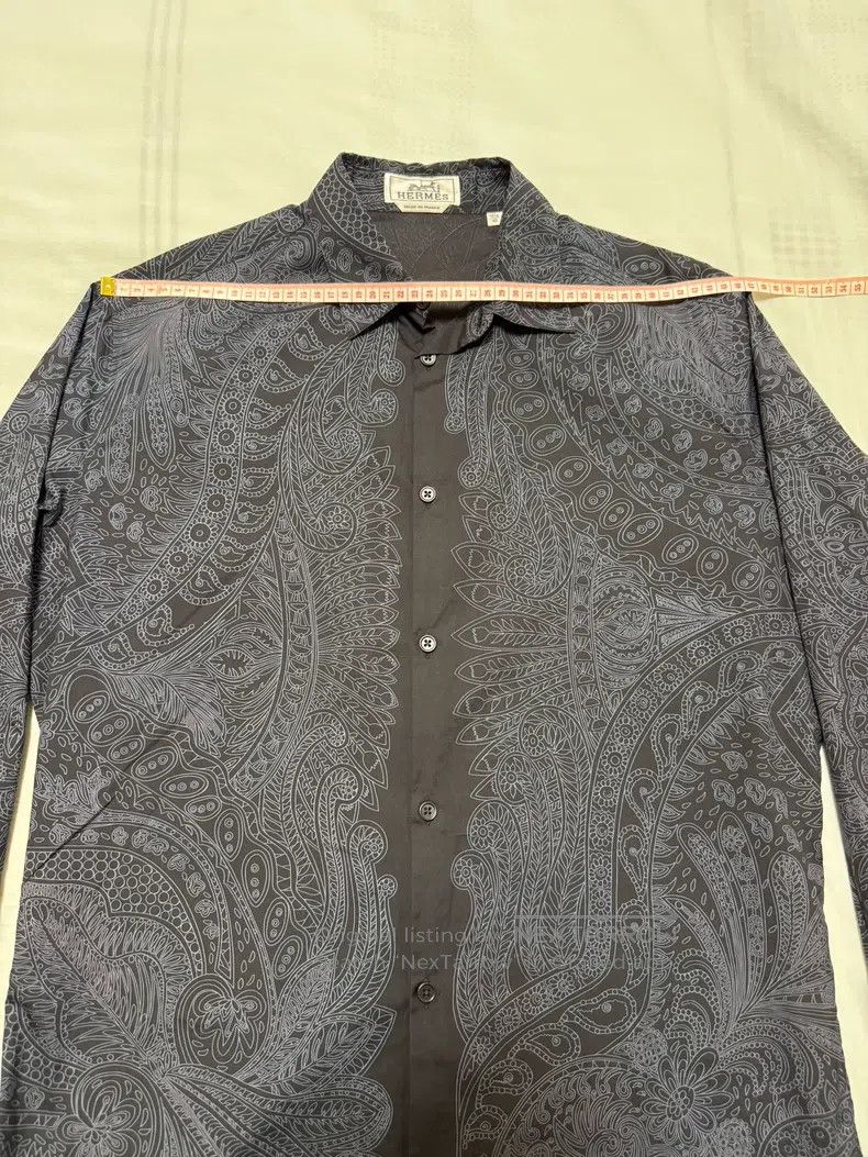 Hermes Hermes size 40 Shirt Jacket Coat, Classic Pattern Design Size US XXS / EU 40 - 3 Thumbnail