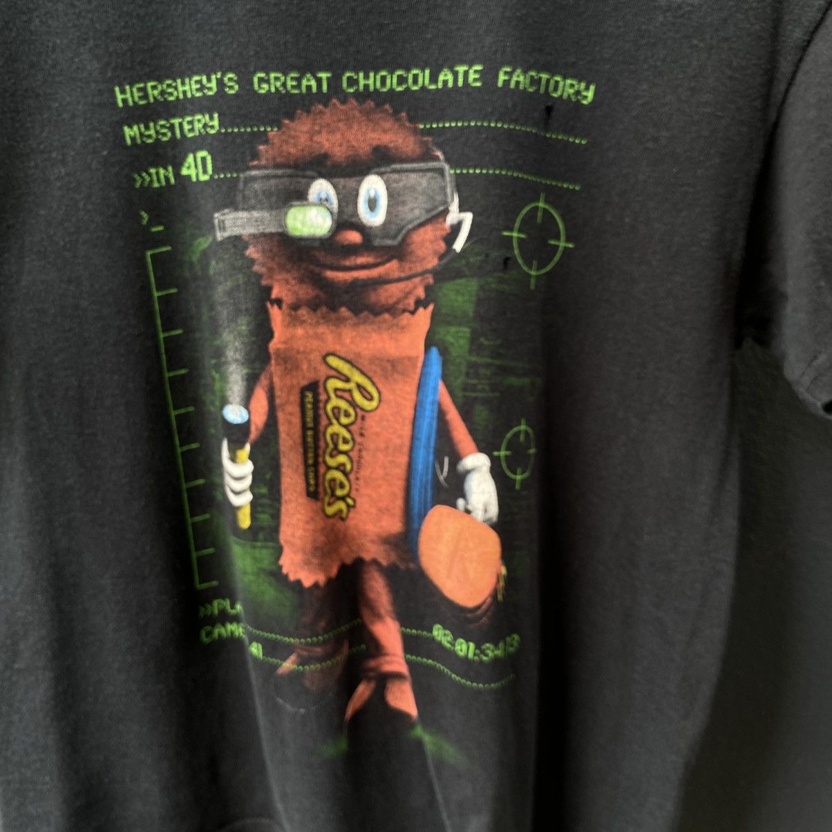 Gildan Reeses Gildan Black Logo Print Crewneck T-Shirt Size S / US 4 / IT 40 - 6 Thumbnail