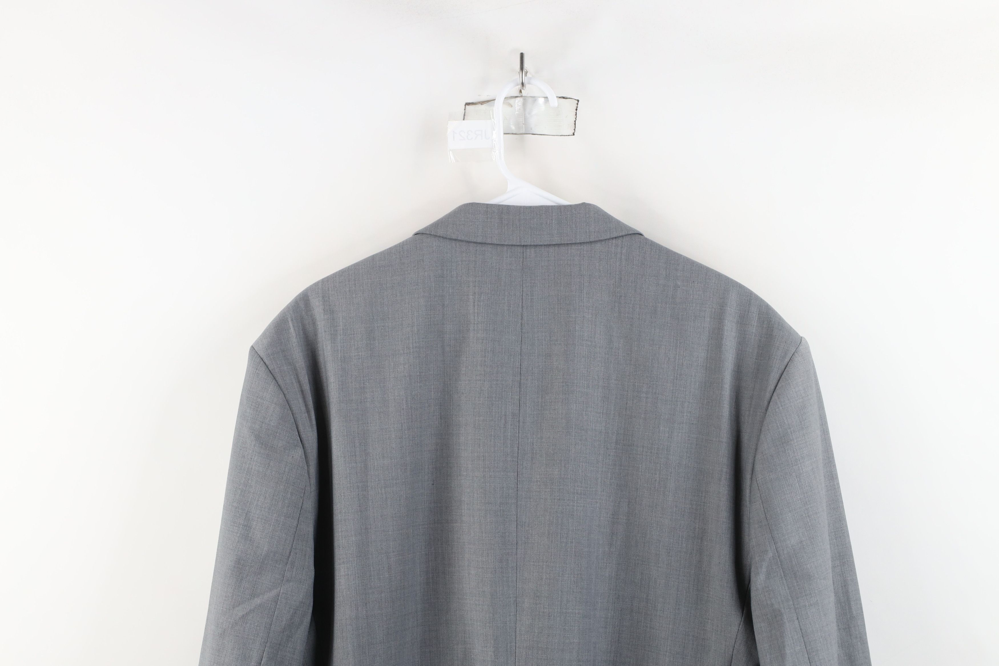 Express × Vintage Express Fit Performance Stretch Chambray Blazer Suit Jacket Size US XXL / EU 58 / 5 - 14 Thumbnail