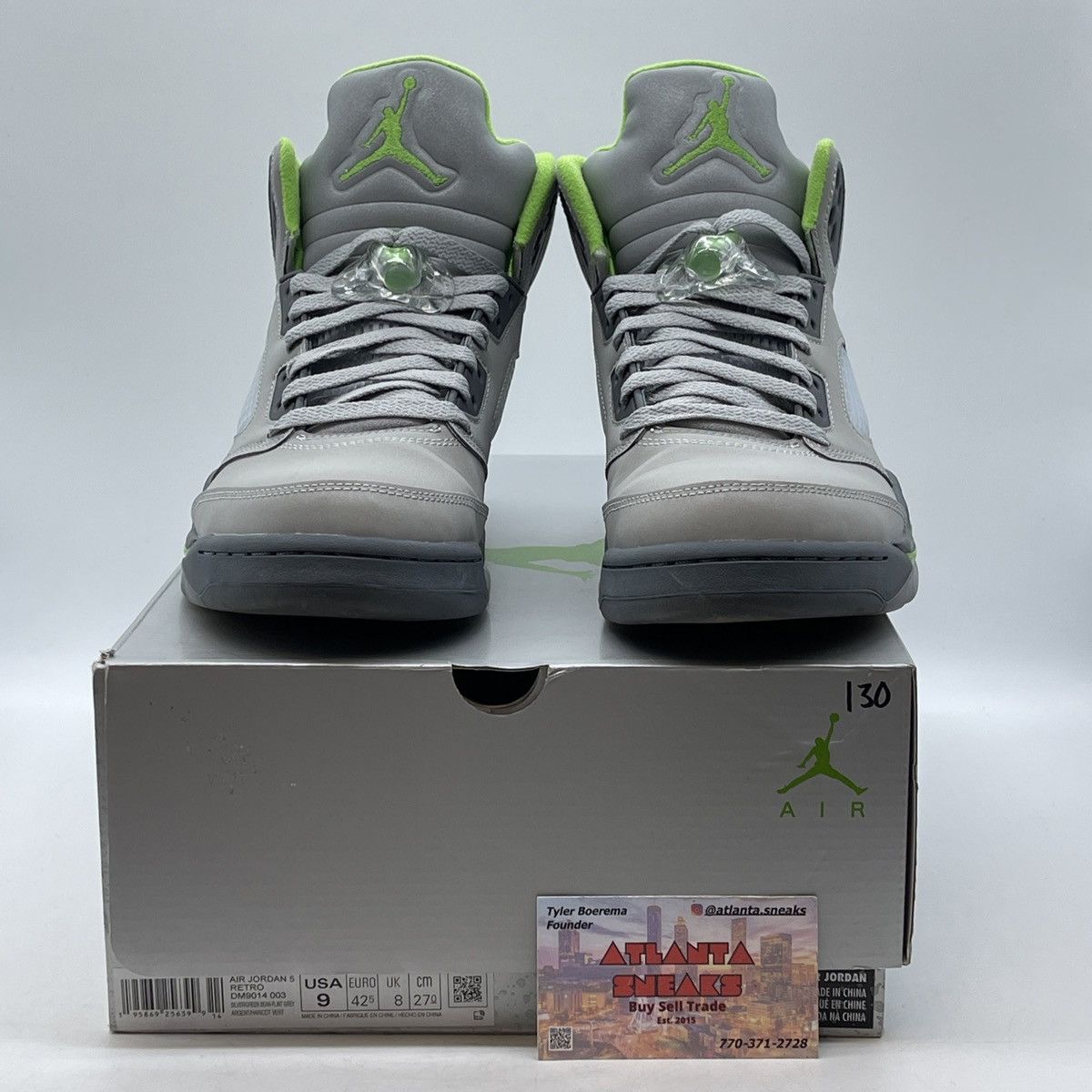 Jordan Brand Air Jordan 5 green bean Size US 9 / EU 42 - 2 Thumbnail