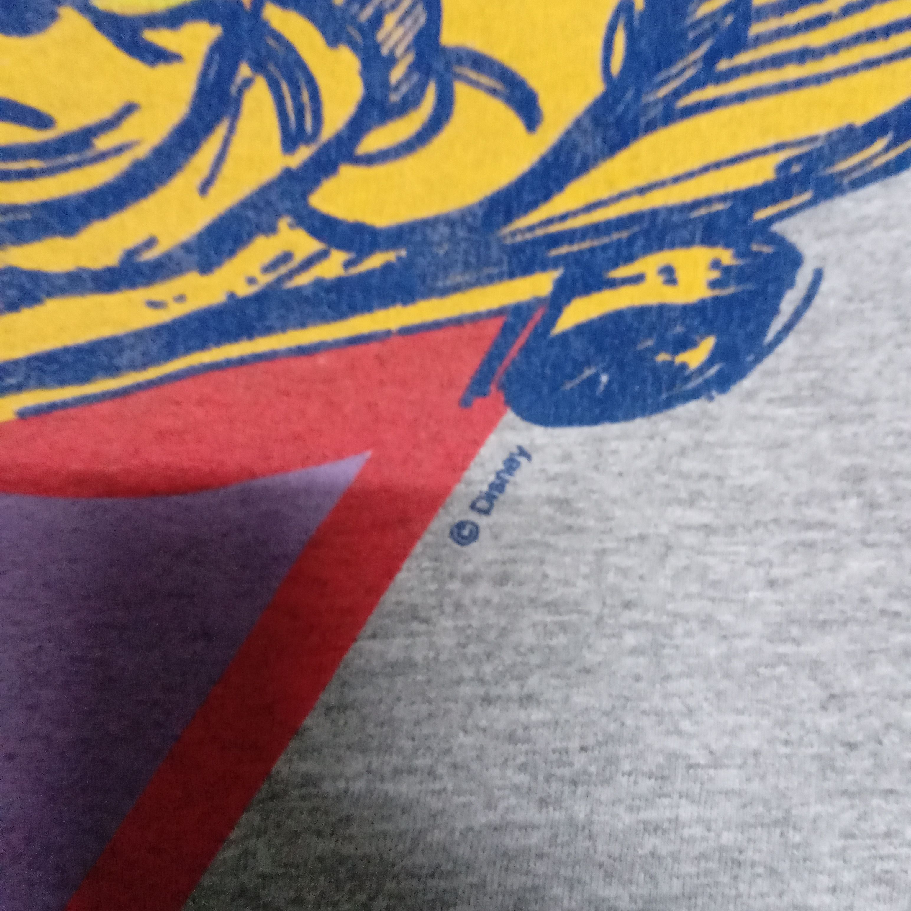 Disney × Vintage Vintage 90s Disney Mickey Ringer Distressed Tshirt Cartoon Size US M / EU 48-50 / 2 - 3 Thumbnail