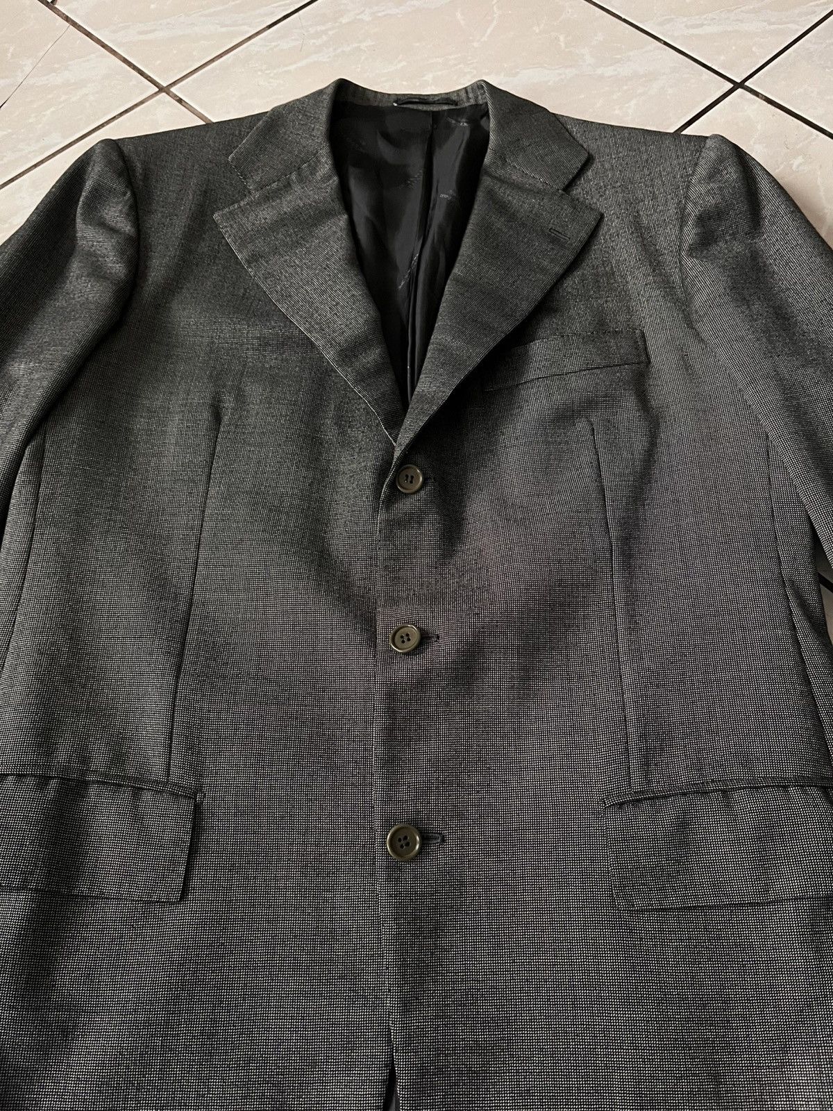 Kiton Kiton Napoli Wool Cashmere Blazer Coat Jacket 3 Button Italy Size 50R - 2 Thumbnail