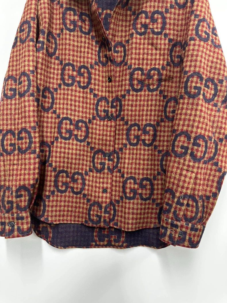 Gucci Gucci Full-print shirt jacket Size US M / EU 48-50 / 2 - 7 Thumbnail