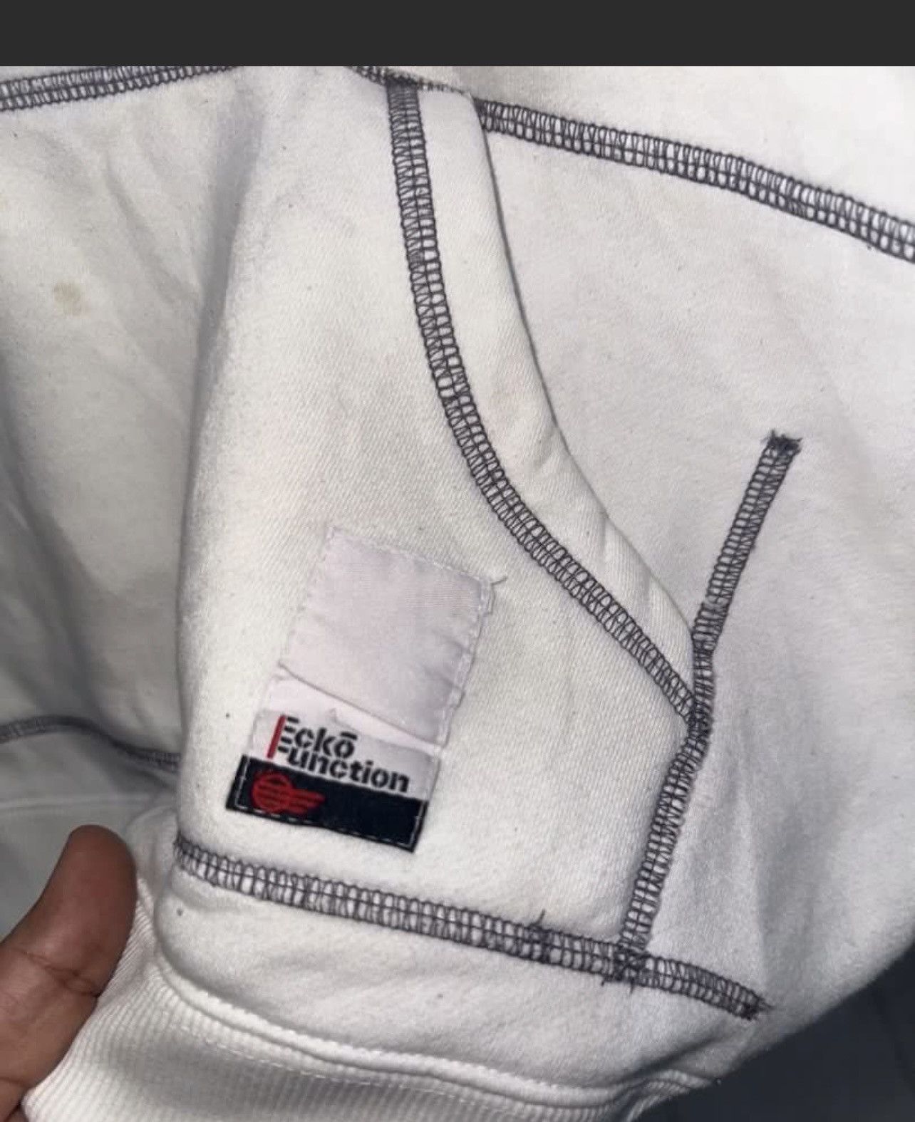 Ecko Unltd. Vintage Echo Function Big Logo Hoodie Size US L / EU 52-54 / 3 - 5 Thumbnail