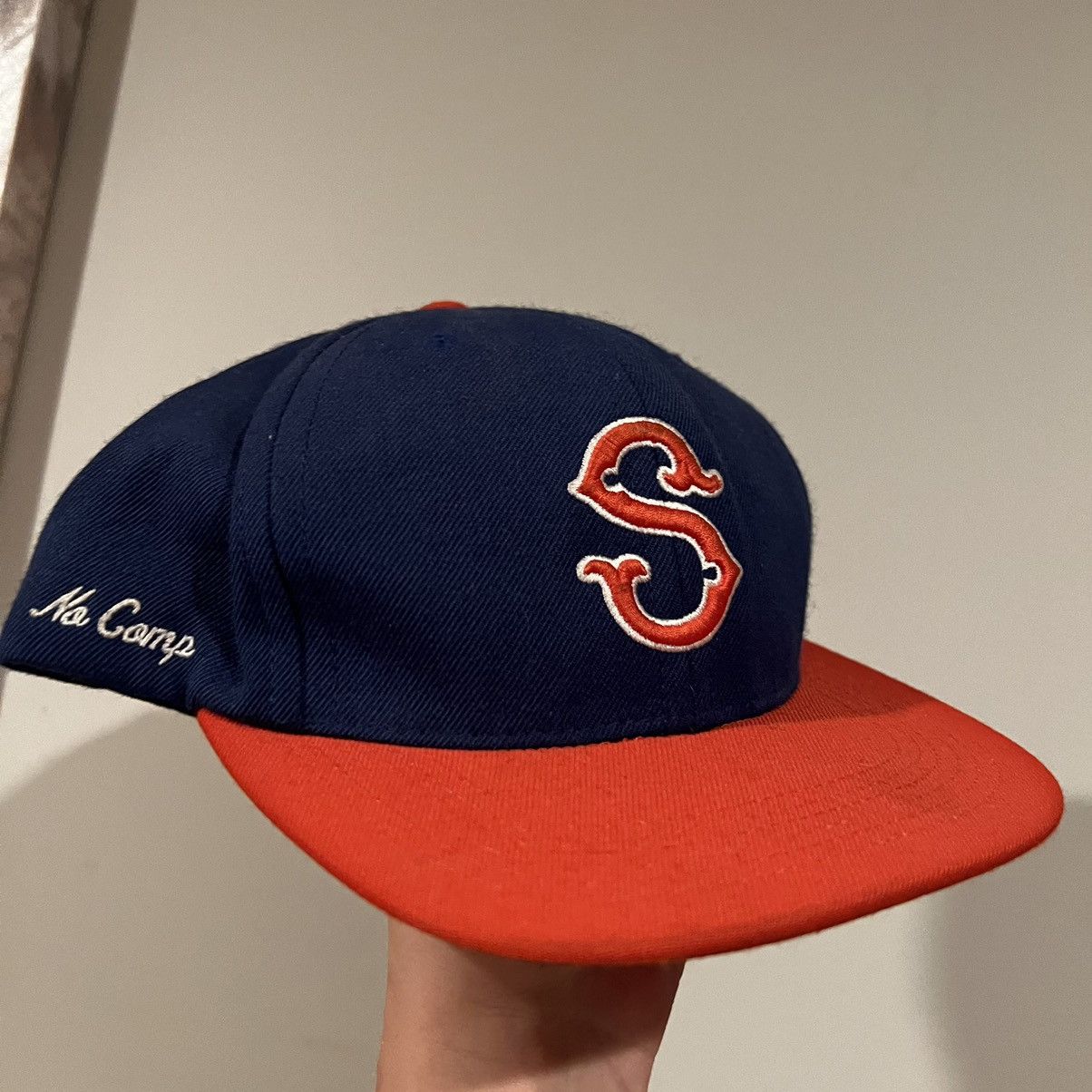 Supreme Supreme No Comp S Logo SnapBack Hat Size ONE SIZE - 6 Thumbnail