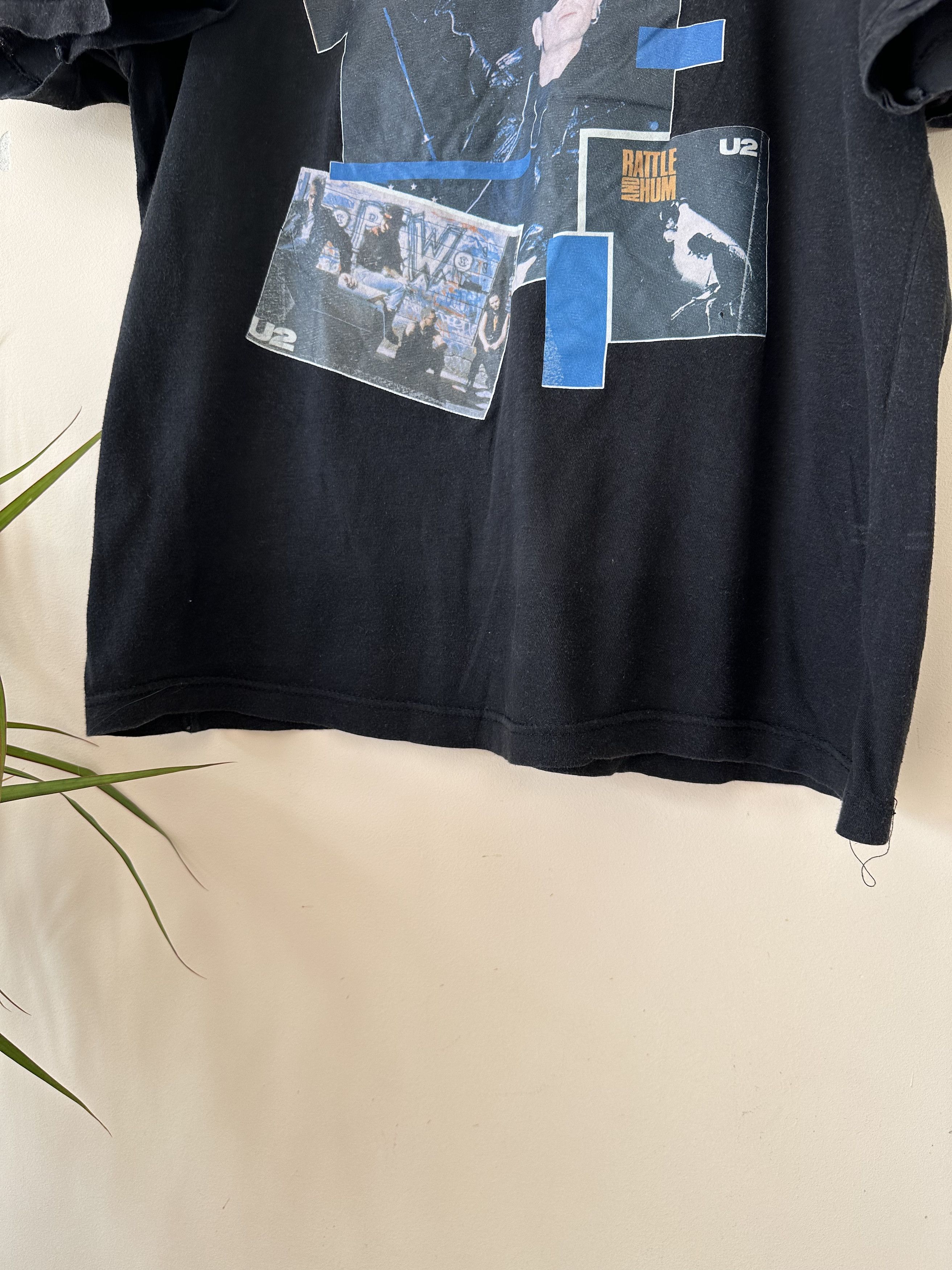 Band Tees × Vintage Rare vintage U2 Zoo Tour Berlin underground tee Size US S / EU 44-46 / 1 - 3 Thumbnail