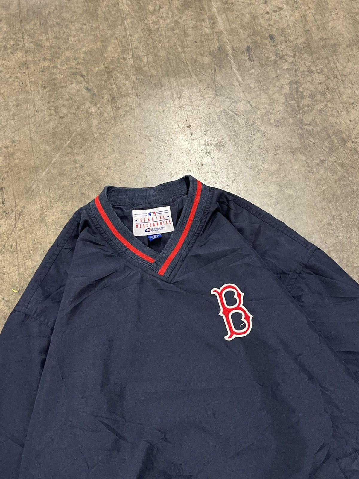 Vintage Vintage Boston Red Sox pull over windbreaker MLB sports Size US S / EU 44-46 / 1 - 4 Thumbnail