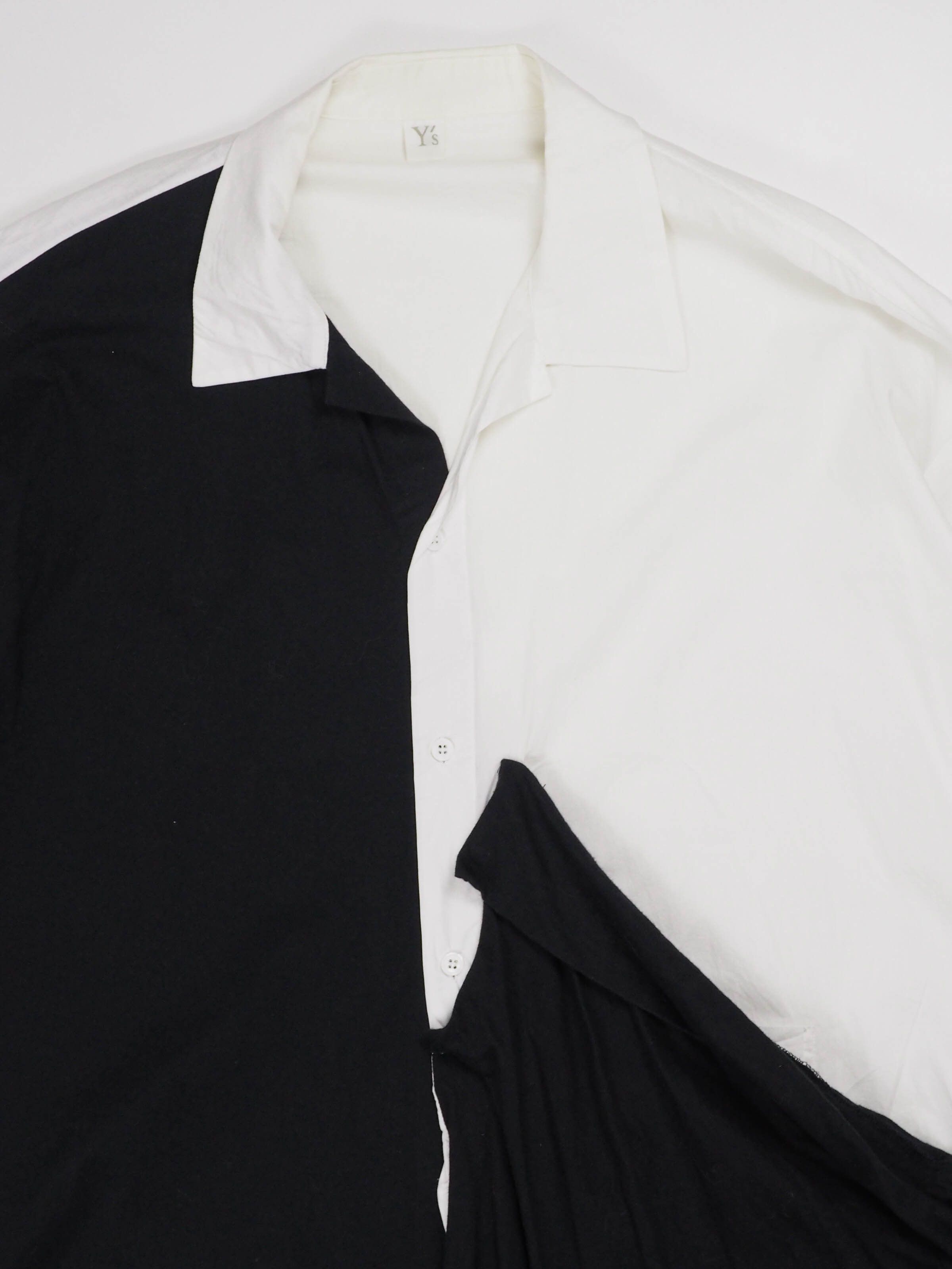 Yohji Yamamoto Y's side gathered shirtdress Size L / US 10 / IT 46 - 2 Thumbnail