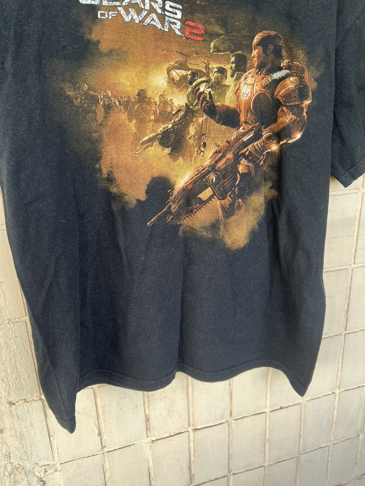 Vintage Vintage y2k 00s gears of war 2 gow shirt Size US S / EU 44-46 / 1 - 8 Thumbnail