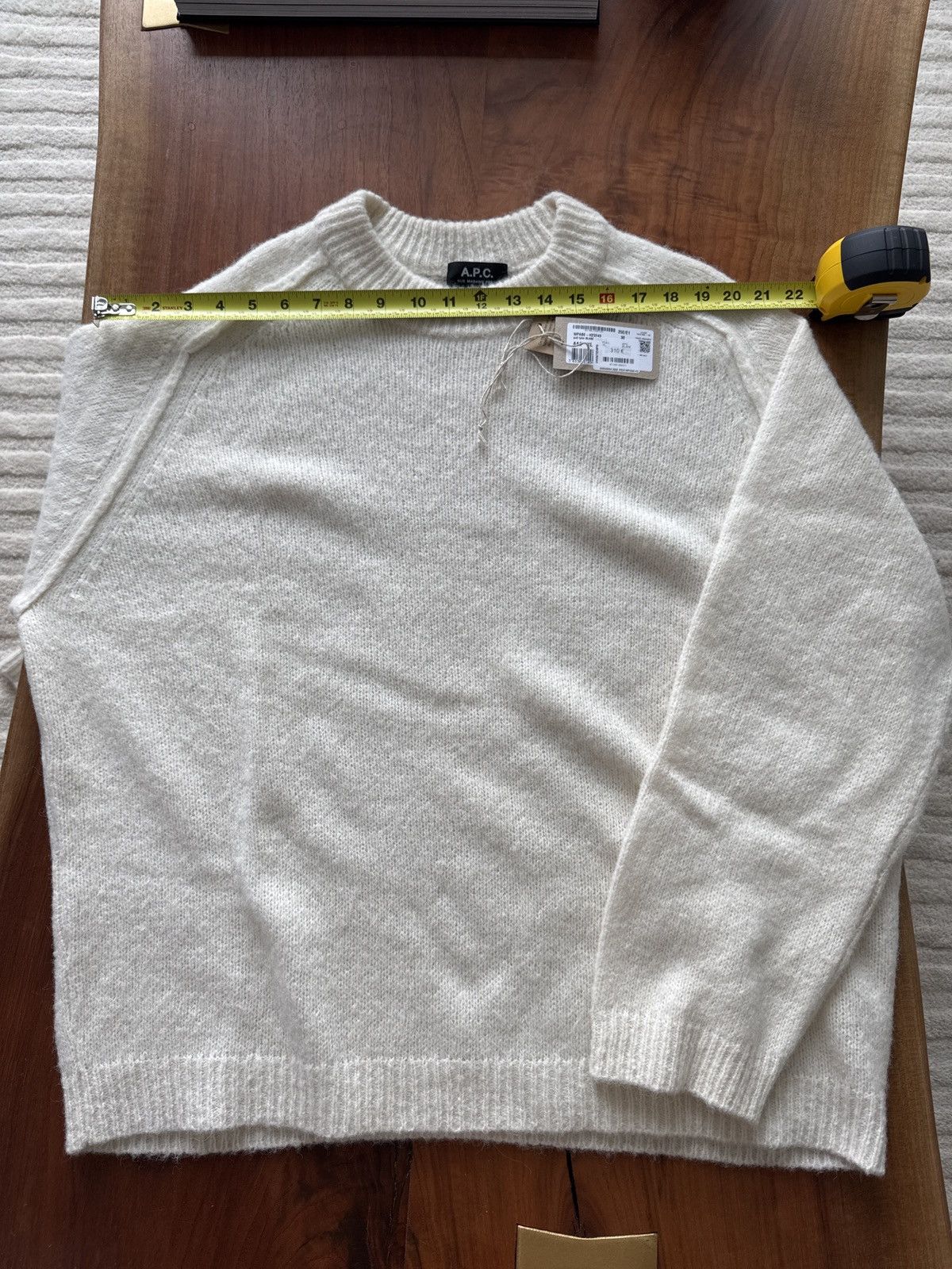 A.P.C. APC alpaca and wool sweater, Paris exclusive Size US XL / EU 56 / 4 - 1 Thumbnail