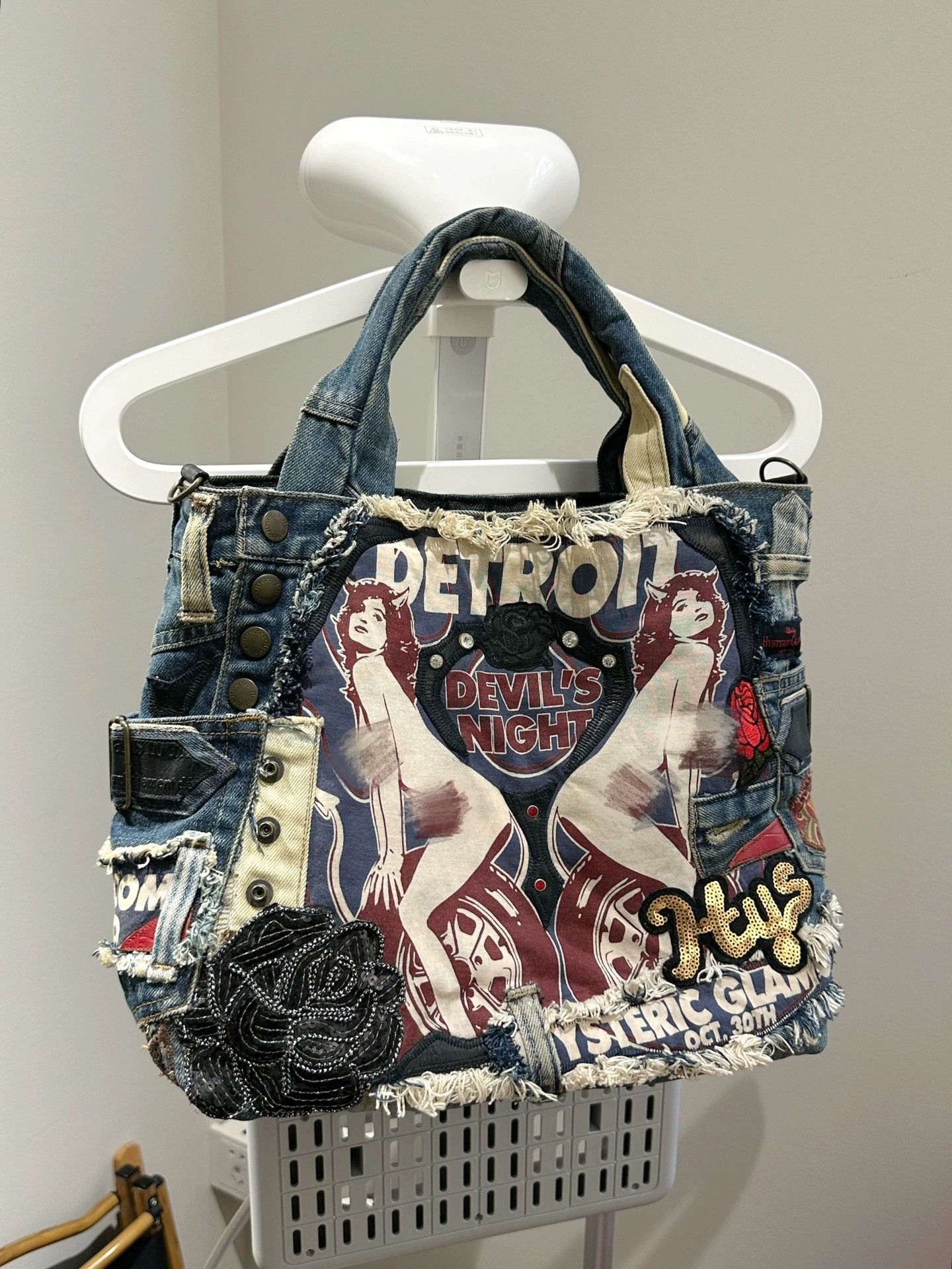 Hysteric Glamour hysteric glamour denim handbag rare condition as is Size ONE SIZE - 2 Thumbnail