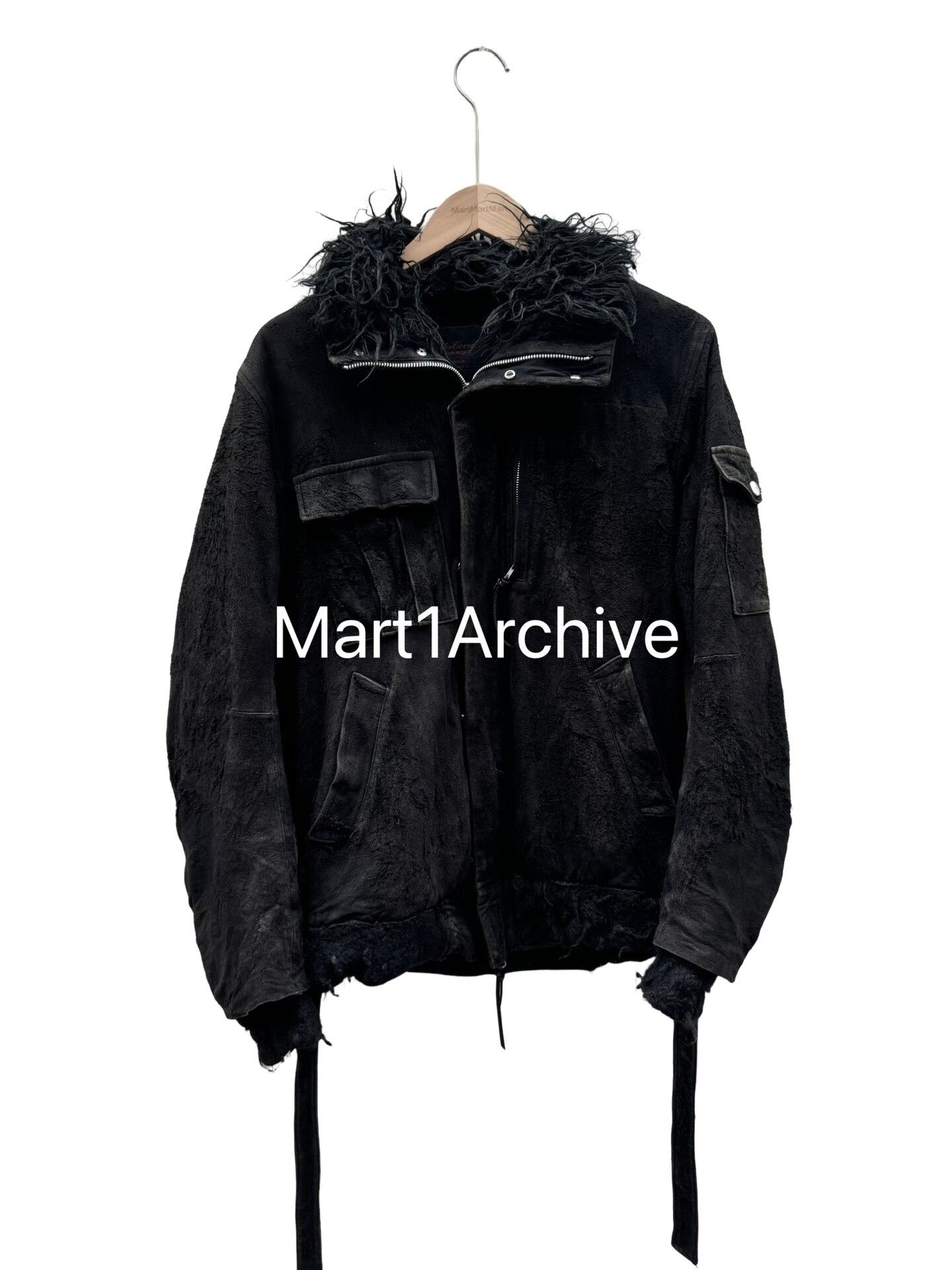 Undercover Undercover 06SS T Archive Band slogan patchwork leather