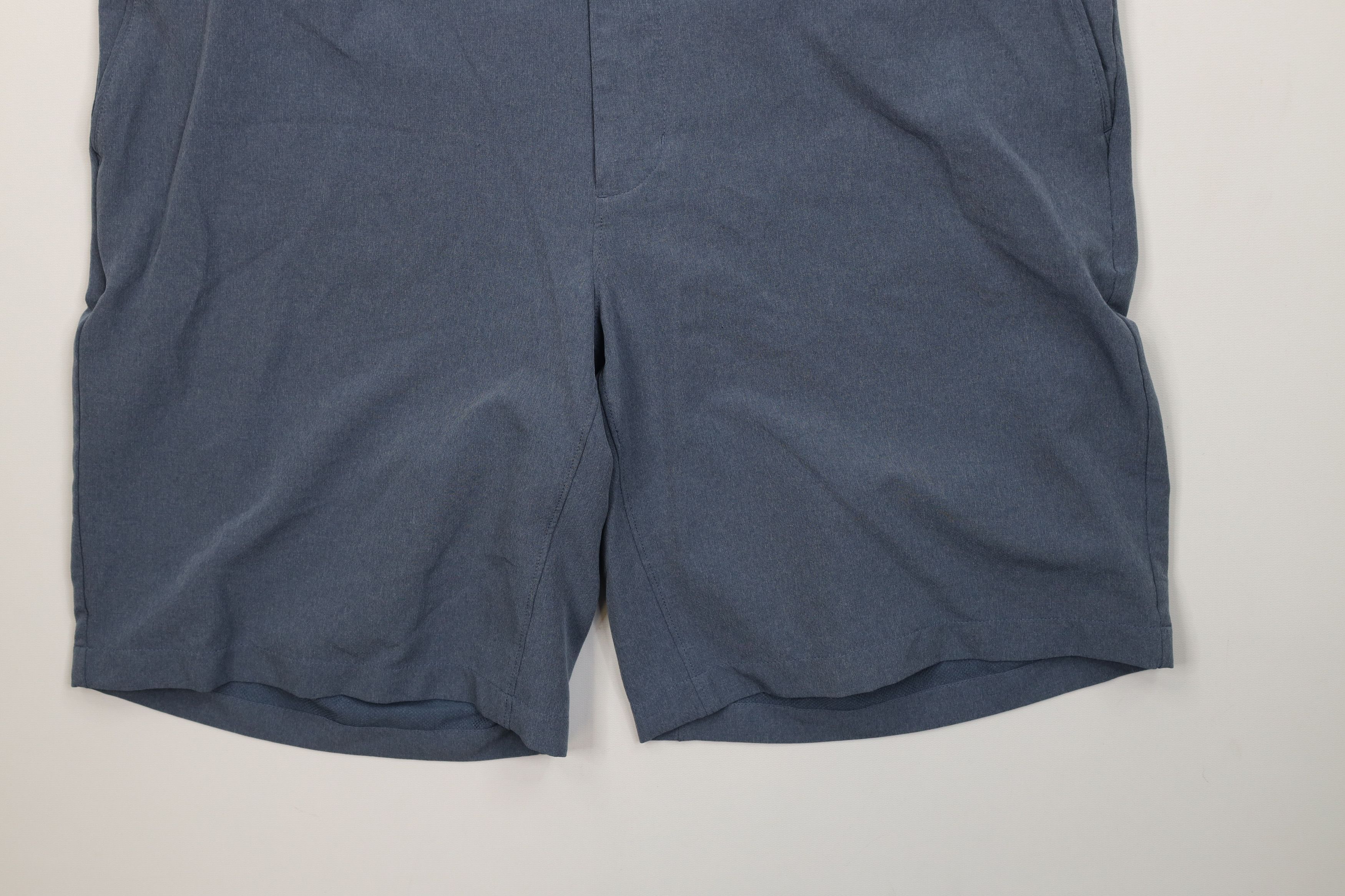 Nike Nike Golf Chambray Stretch Golfing Chino Shorts Blue Size US 38 / EU 54 - 4 Thumbnail